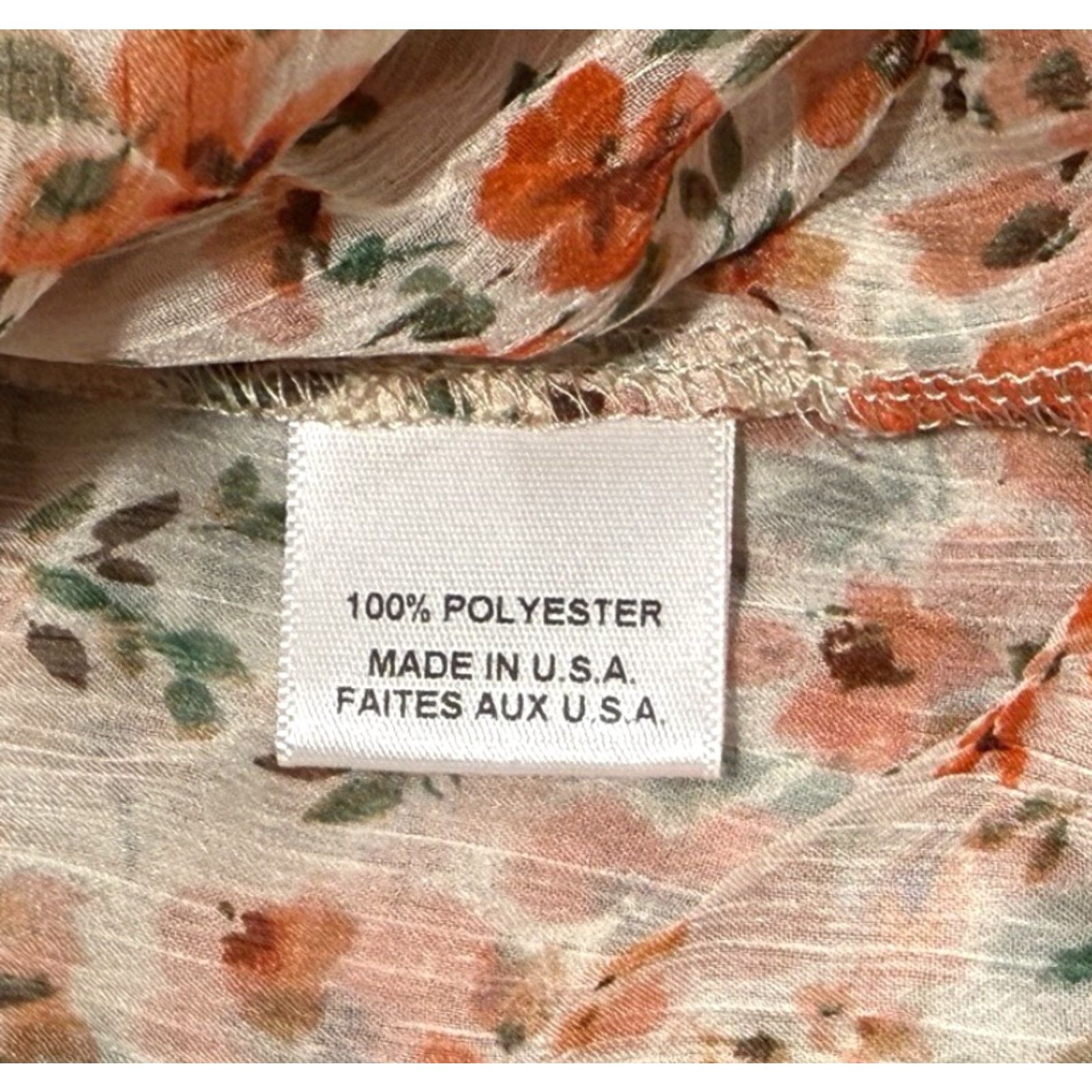 MISA Los Angeles Misa Los Angeles Floral Poppy Popover Ruffle Mini Dress Women Large Multicolor Made In USA Size L / US 10 / IT 46 - 7 Thumbnail