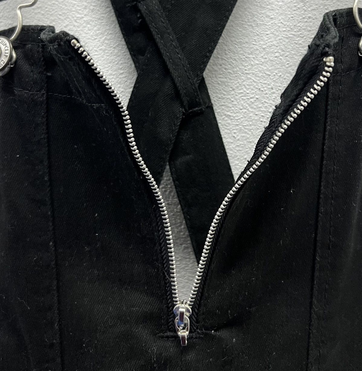 Other VINTAGE CHIP CLIP BLACK OVERALLS Size US 30 / EU 46 - 7 Thumbnail