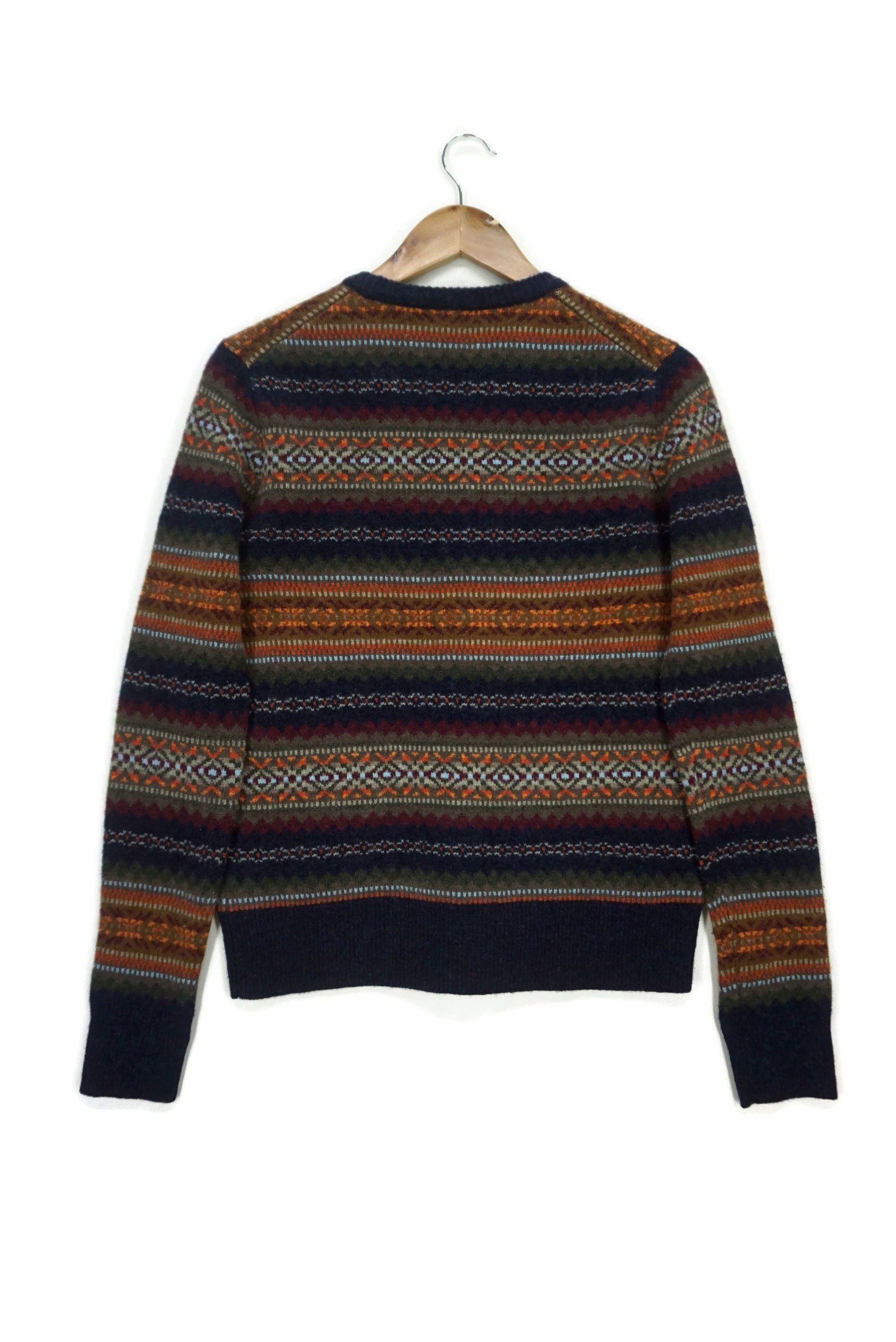 Brooks Brothers Lambswool Sweater Size M fit S Isle Pullover