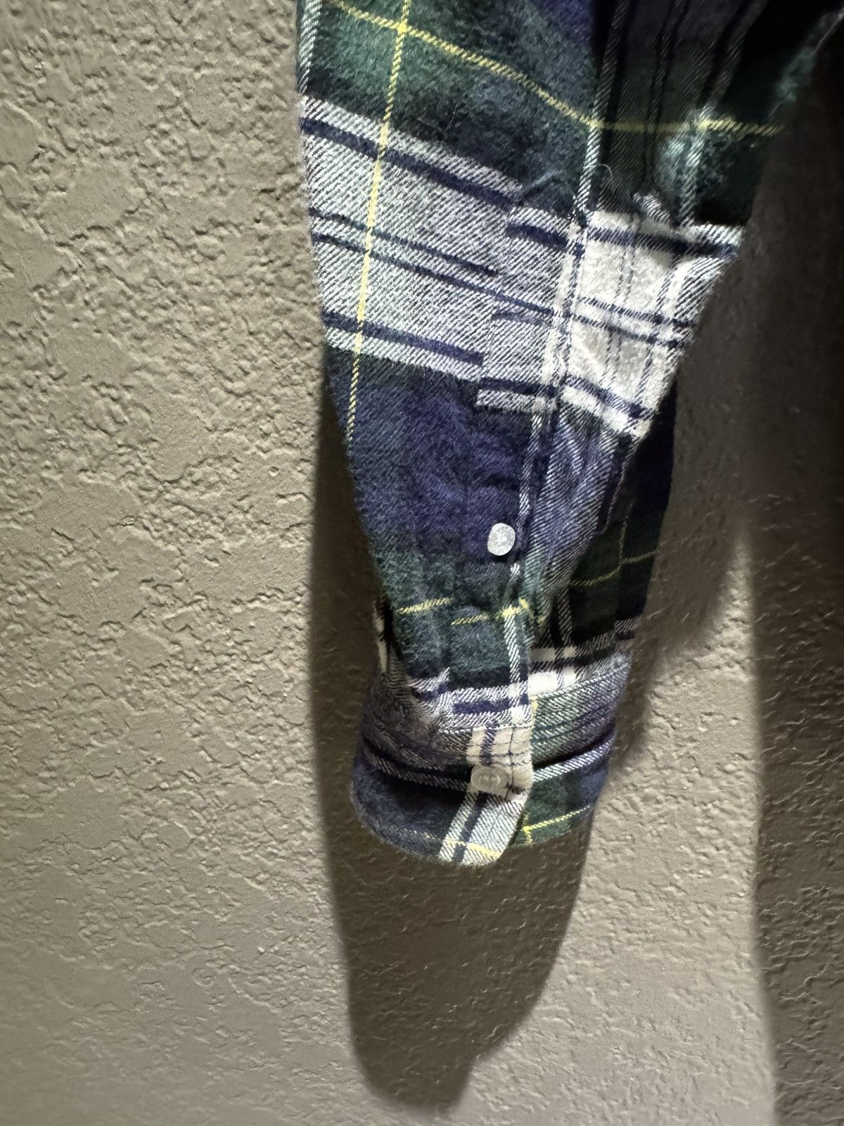 Palace Palace Lumberyak Flannel Green Navy Embridered Back Logo Med Size US M / EU 48-50 / 2 - 8 Thumbnail
