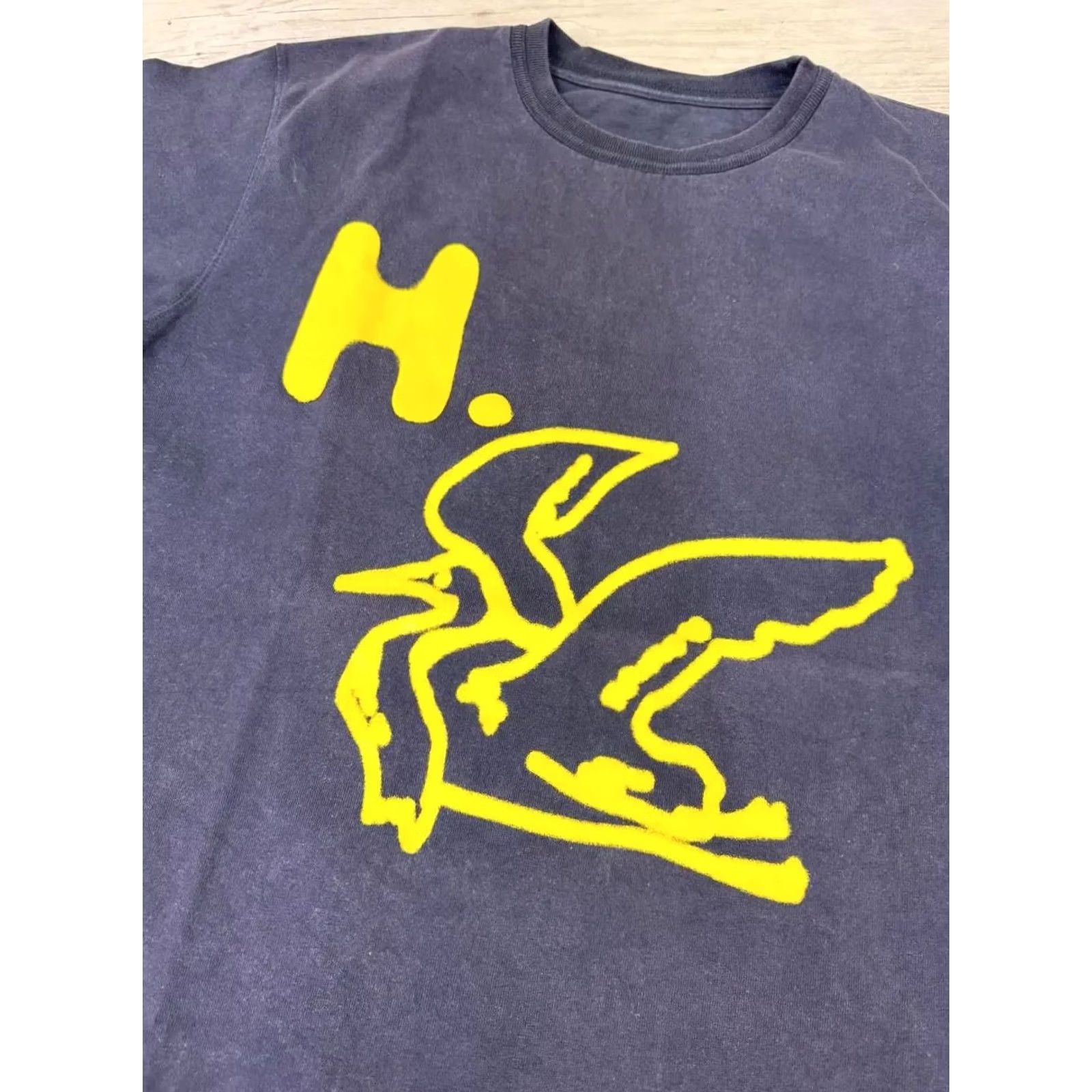 Heron Preston Heron Preston Flying Heron T-Shirt Men M Blue Size US M / EU 48-50 / 2 - 5 Thumbnail