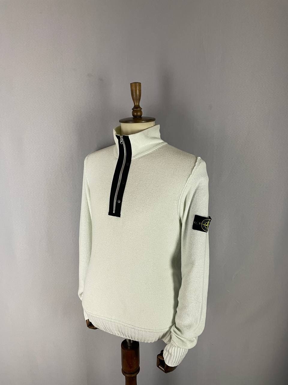 Stone Island Stone Island Sweater White Zip Size US M / EU 48-50 / 2 - 1 Thumbnail