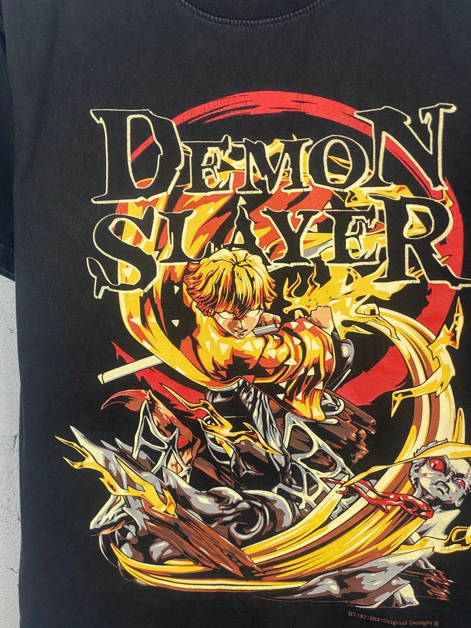 Anime × Japanese Brand Demon Slayer Kimetsu No Yaiba Anime Manga T shirt XL Size US M / EU 48-50 / 2 - 2 Thumbnail