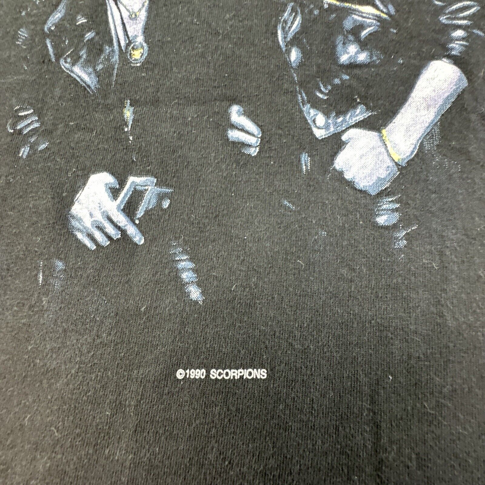Other Vintage Scorpions T-Shirt Large Long Sleeve Crazy World Tour Size US L / EU 52-54 / 3 - 3 Thumbnail