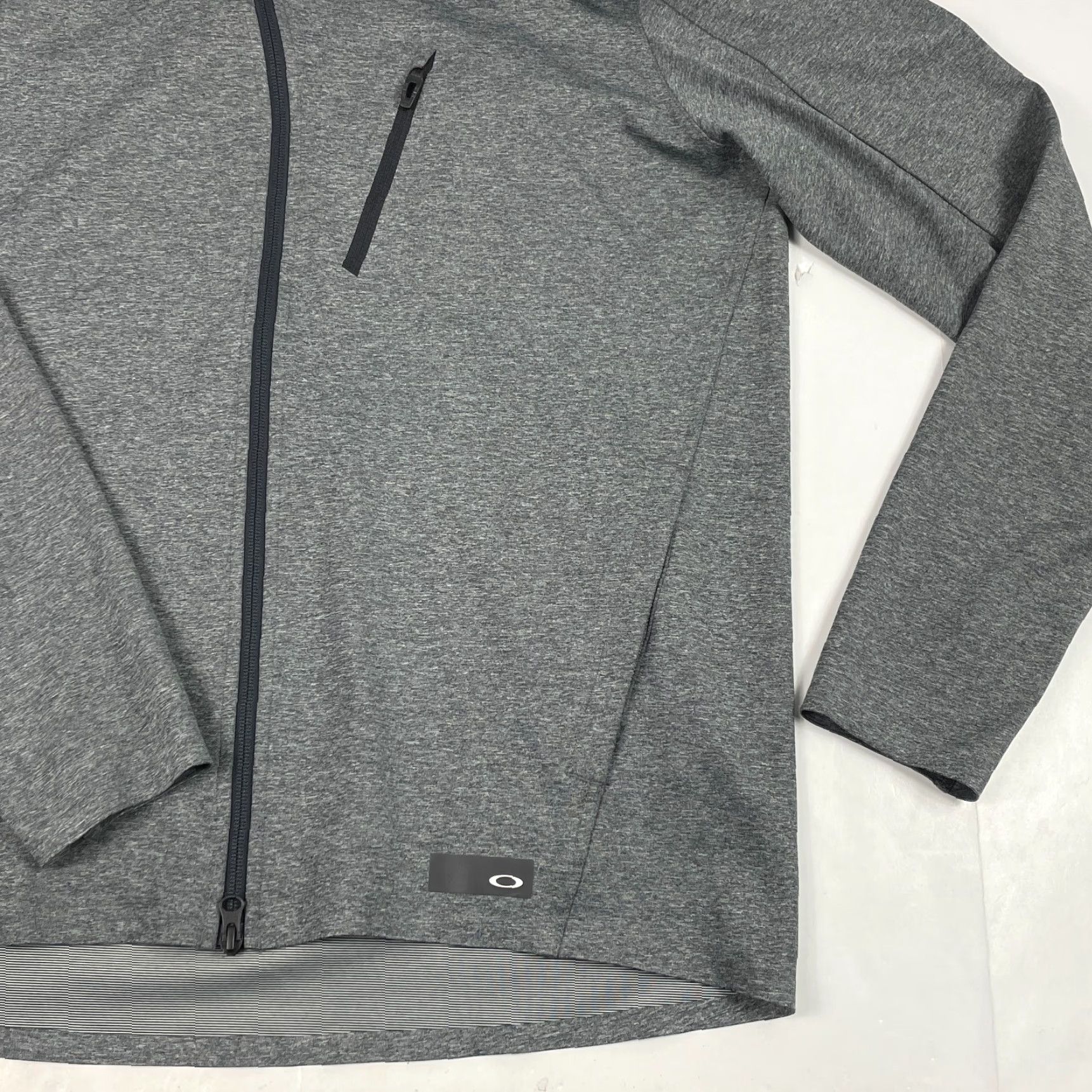 Oakley Oakley Jacket Mens Large Gray Softshell Full Zip Breathable Wind-Resistant Pockets Reflective Size US L / EU 52-54 / 3 - 4 Thumbnail
