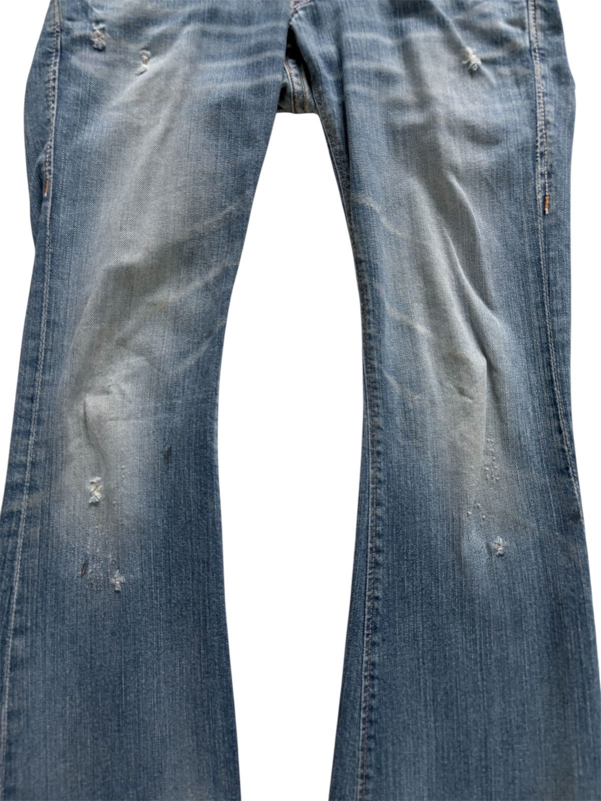 Hysteric Glamour Hysteric Glamour Kinky Flare denim pants Size 26" / US 2 / IT 38 - 10 Thumbnail