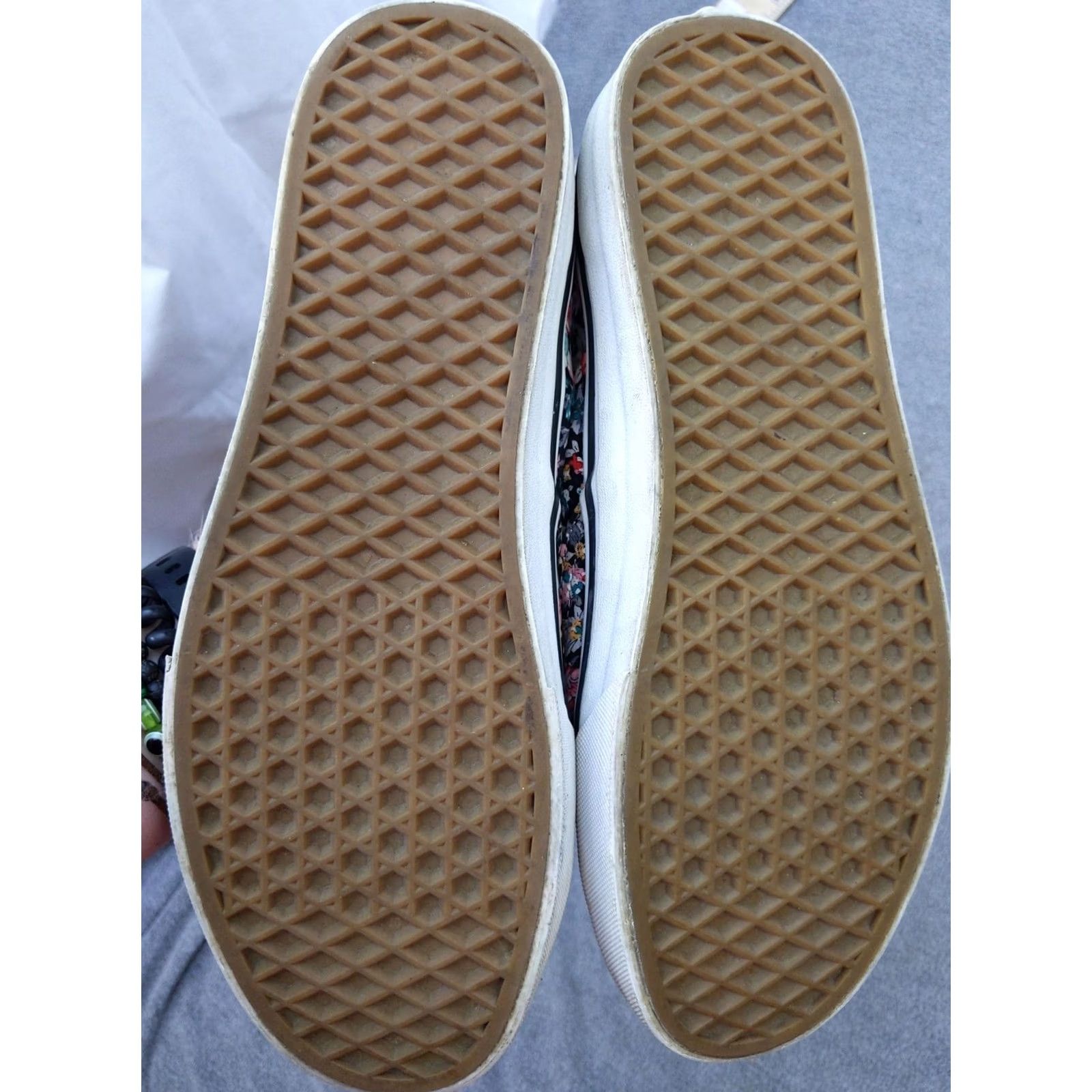 Vans Vans Shoes Mens Size 8.5 Womens 10 Black Floral Canvas Low Top Lace Up Skate Size M / US 6-8 / IT 42-44 - 4 Thumbnail