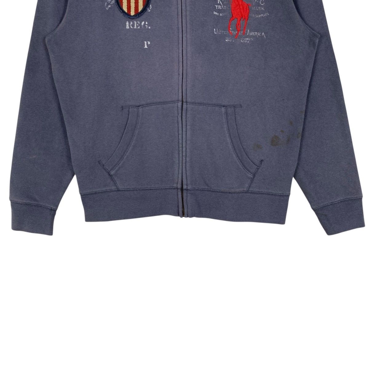Polo Ralph Lauren Vintage Polo Ralph Lauren For Kids Sweatshirt Hoodie Size US S / EU 44-46 / 1 - 6 Thumbnail