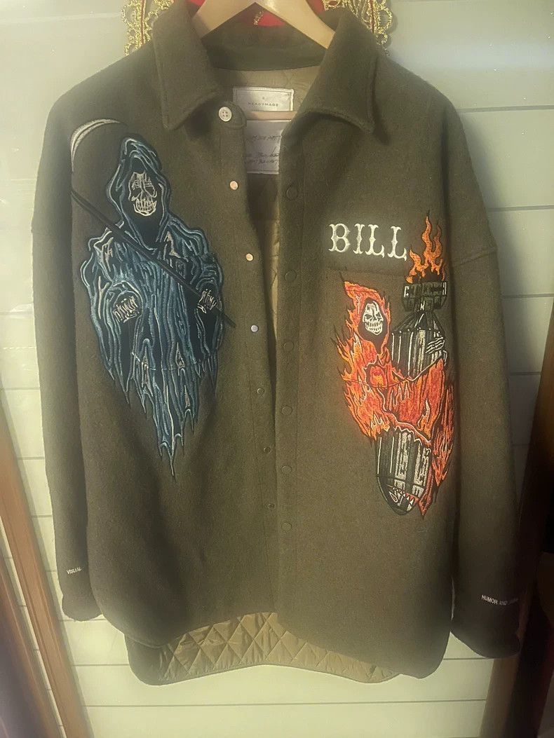READYMADE x WARREN LOTAS Wool Embroidered Oversize - dmc