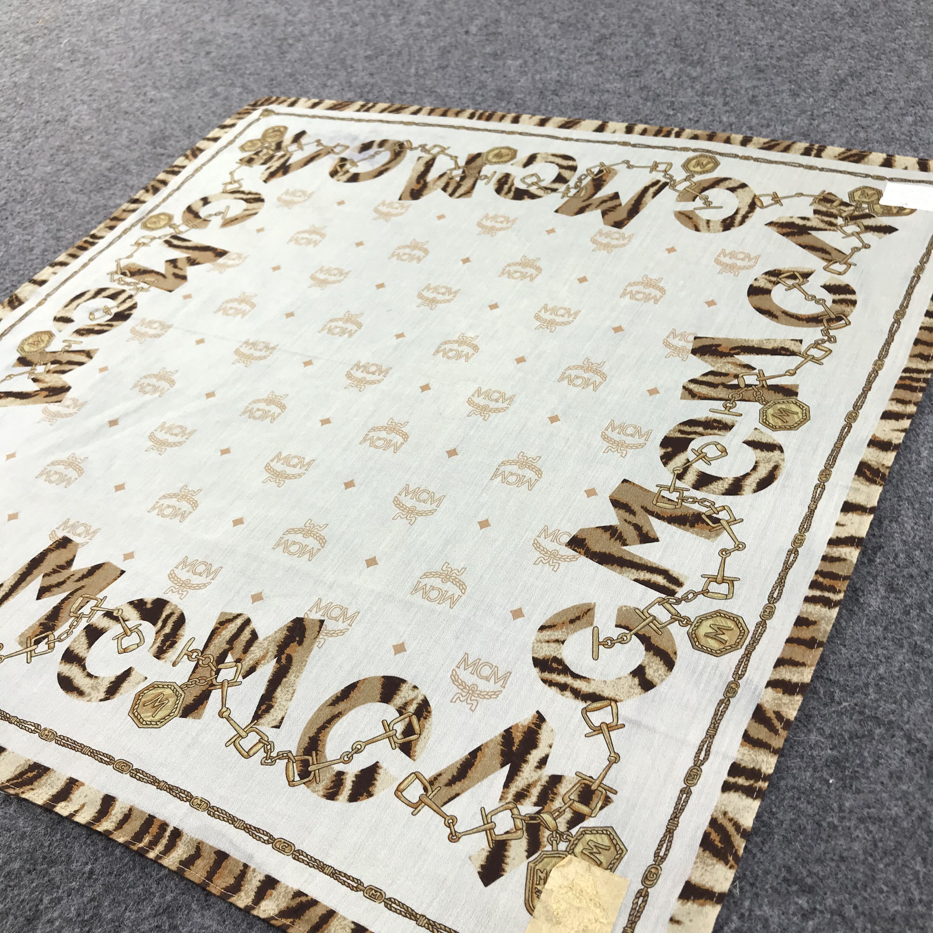 MCM MCM Handkerchief Neckerchief Bandana H420 Size ONE SIZE - 5 Thumbnail
