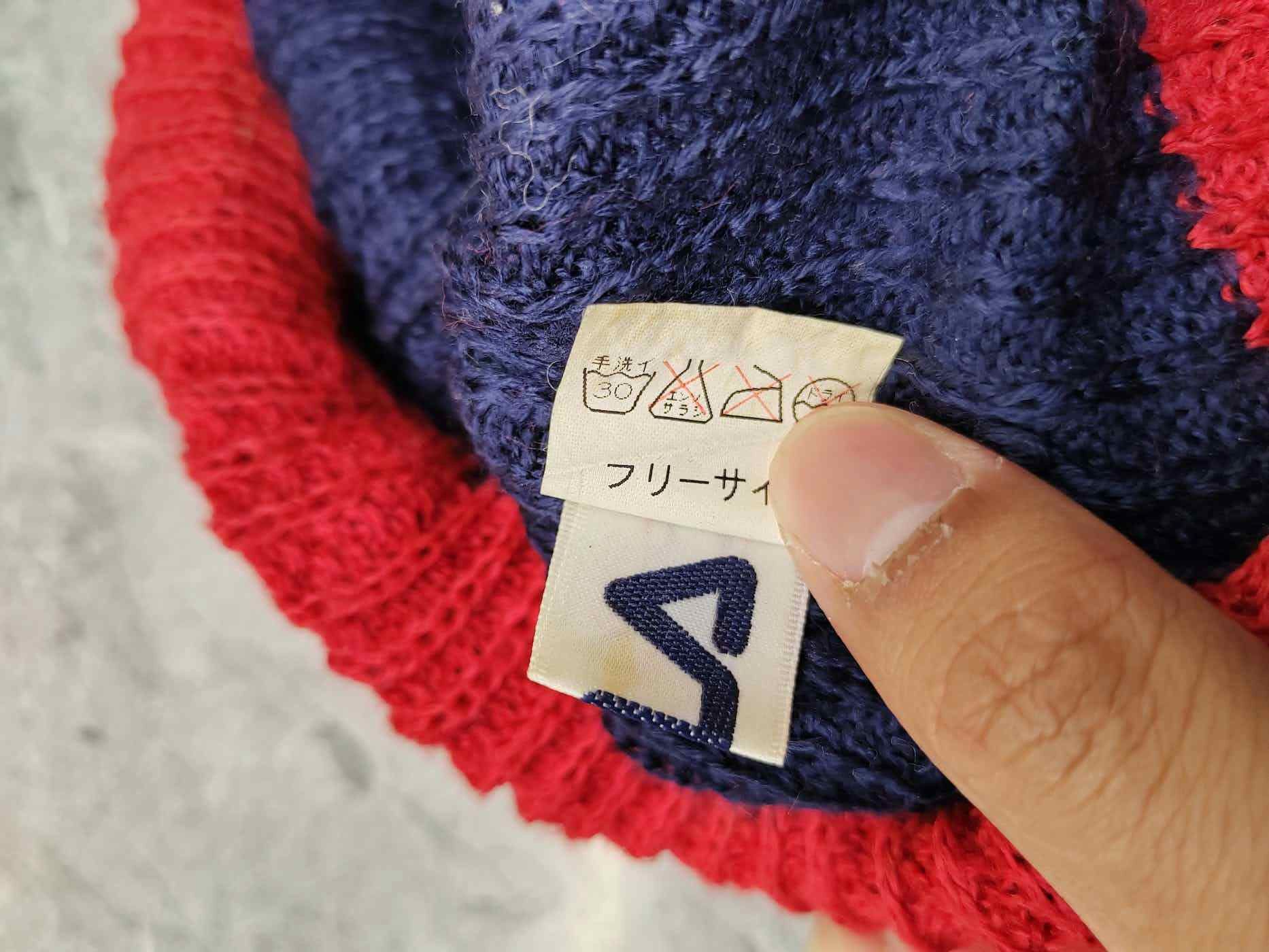 Fila × Vintage Vintage Fila Snowcap Beanie (Made In Japan) Size ONE SIZE - 6 Thumbnail