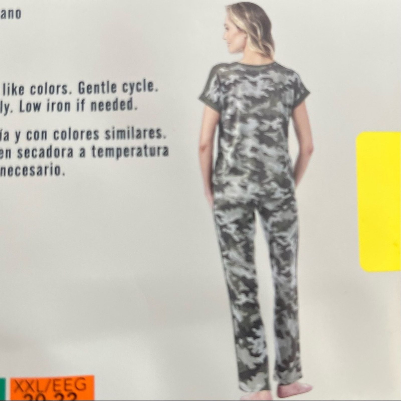 Lucky Brand NWT Lucky Brand Four-piece Camo Pajama Set, Size L Size ONE SIZE - 6 Thumbnail