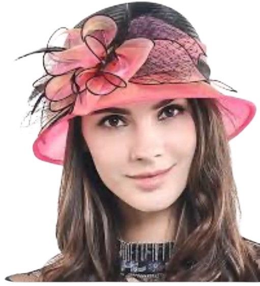 Vintage Kentucky Derby Cloche Hat! NEW Size ONE SIZE - 1 Thumbnail