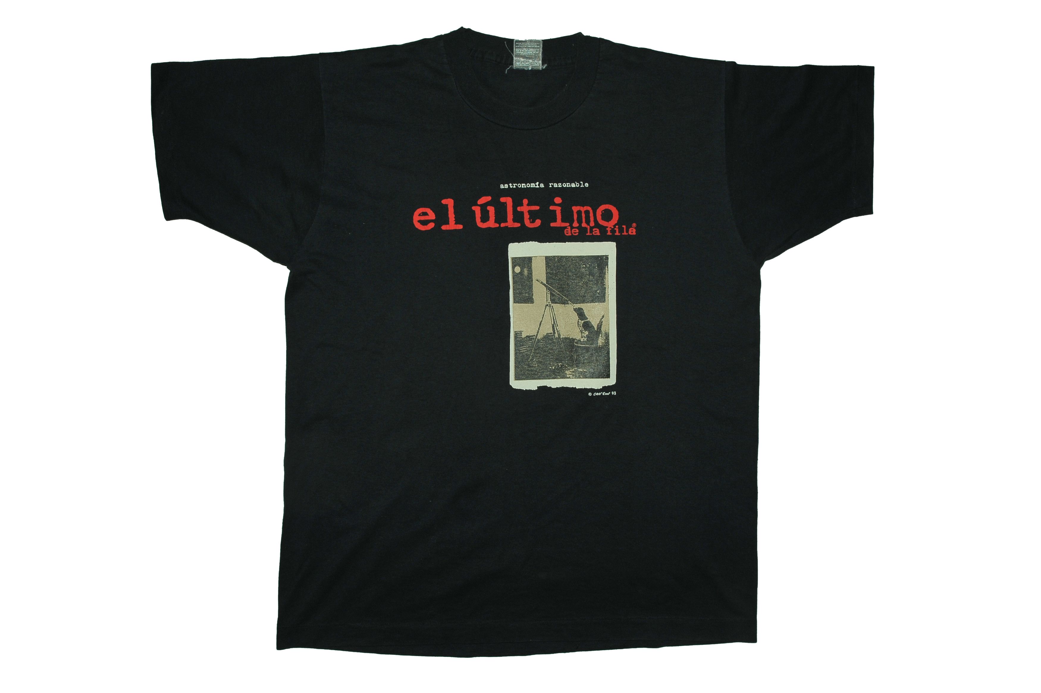 Other Vintage 1993 El Ultimo de la fila astronomia razonable Tee Size US L / EU 52-54 / 3 - 1 Thumbnail