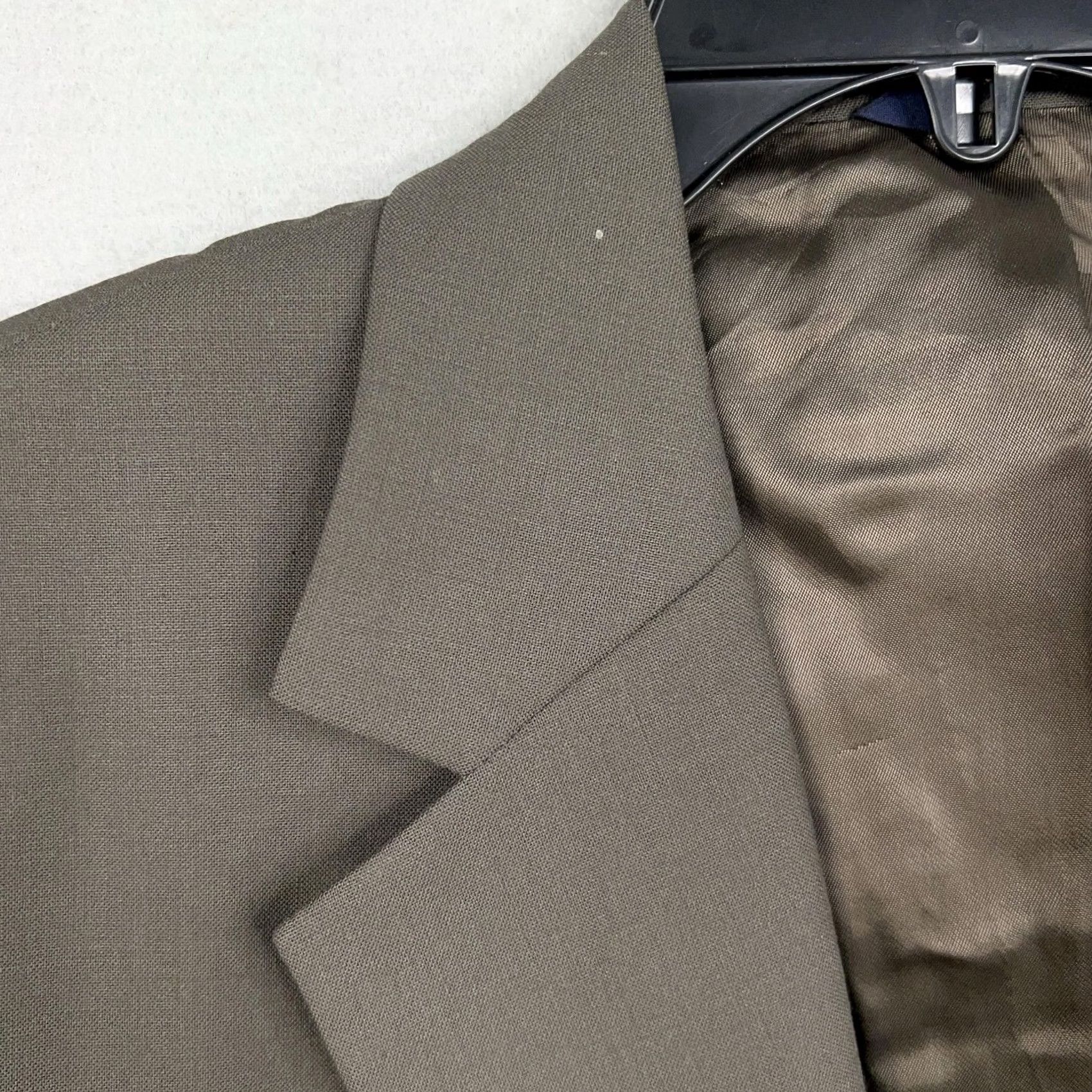 Brooks Brothers Brooks Brothers Mens Brown Wool Stretch Sport Coat 42R 346 Blazer Size 42R - 5 Thumbnail