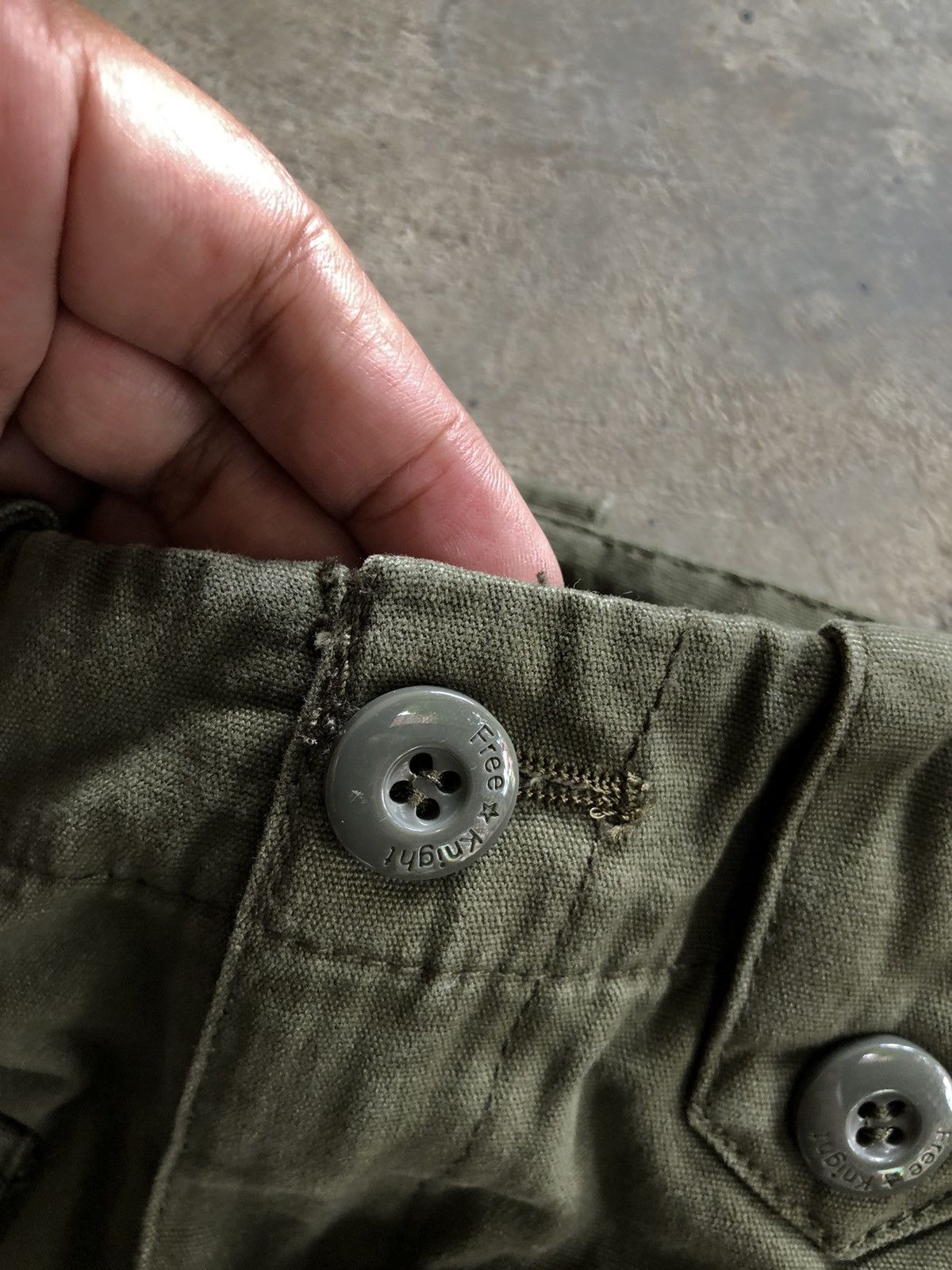 If Six Was Nine × Japanese Brand × Vintage JAPANESE FREE KNIGHT CARGO PANTS GOASTYLE Size US 27 - 6 Thumbnail