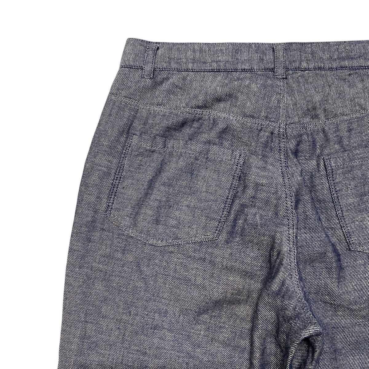 Issey Miyake Issey Miyake Plantation Light Denim Cropped Pants Size 30" / US 8 / IT 44 - 10 Thumbnail
