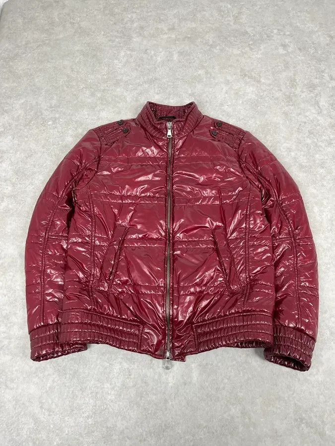 Daniele Alessandrini 2000s Daniele Alessandrini Red Puffer Jacket Size US M / EU 48-50 / 2 - 1 Thumbnail