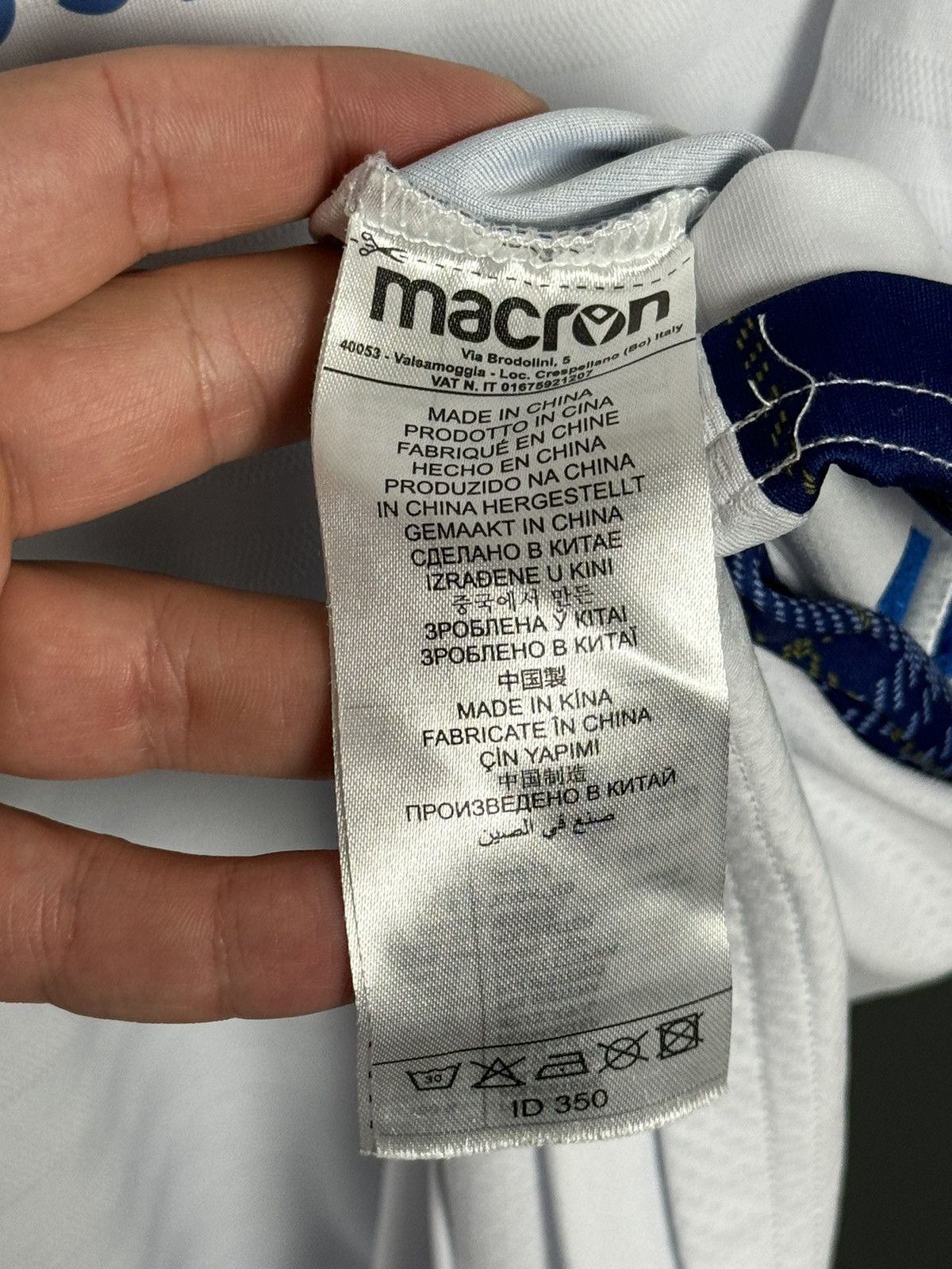 Macron Dundee 19/20 Away Football Soccer Long Sleeve Jersey Shirt Size US XL / EU 56 / 4 - 18 Thumbnail