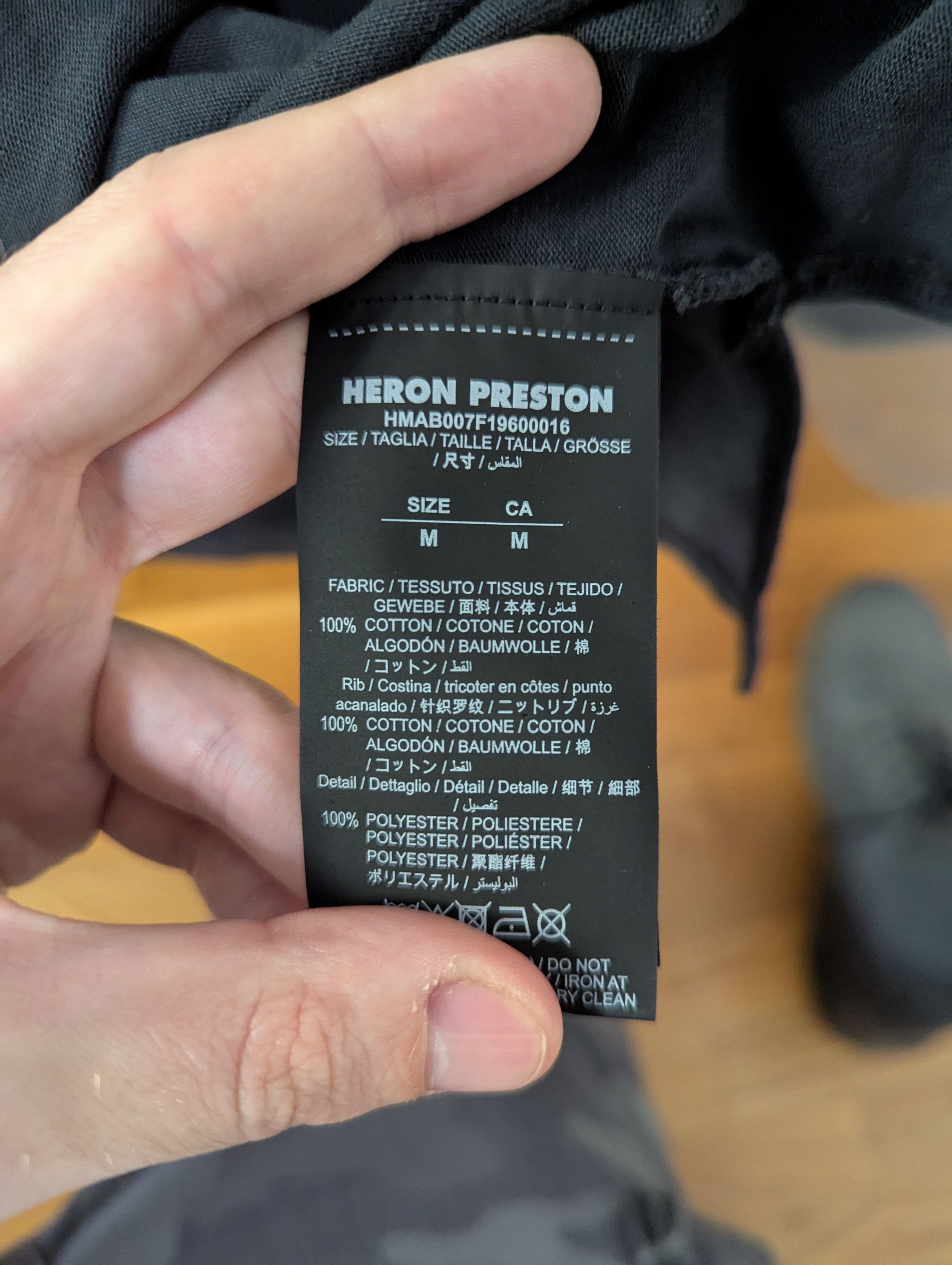 Heron Preston Heron Preston Style Russian Mock Neck Long Sleeve Shirt Size US M / EU 48-50 / 2 - 6 Thumbnail