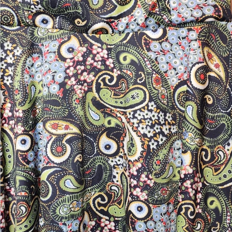 Other Enmain Plus Size 2XL Paisley Fit & Flare Dress with Pockets Size XXL / US 16-18 / IT 52-54 - 3 Thumbnail