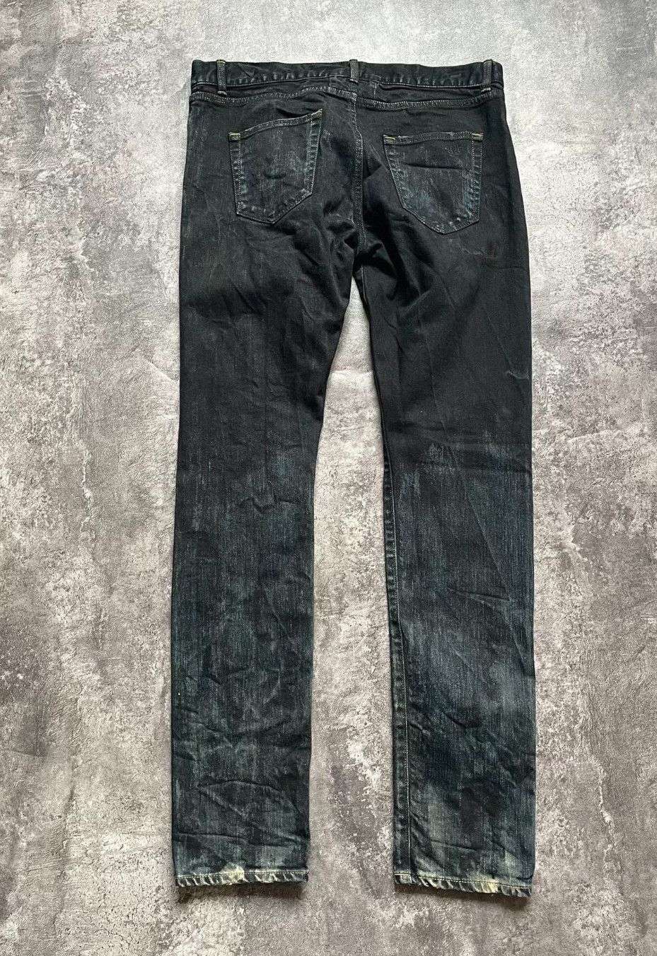 Saint Laurent Paris saint Laurent parisFall/Winter 16 Black Chain Greasy Scrub Size US 33 - 7 Thumbnail