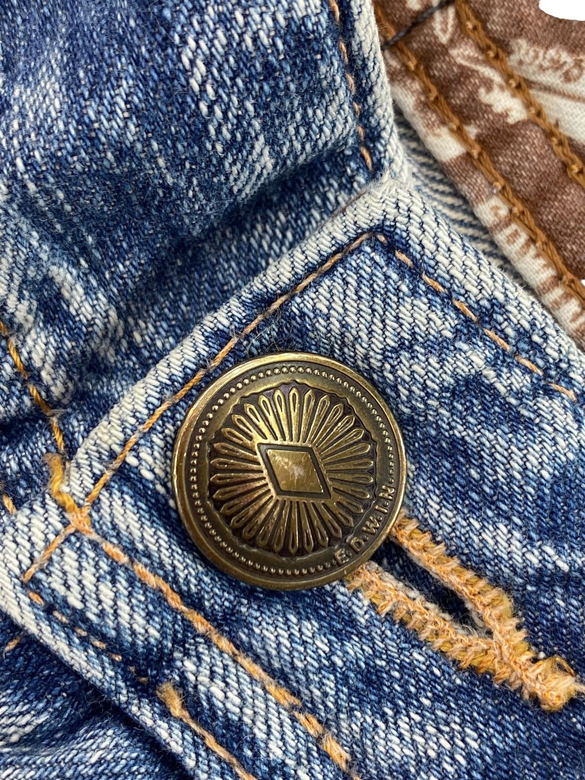 Edwin Edwin XVs Navajo Hippies Style Mudmax Washed Denim Size US 30 / EU 46 - 10 Thumbnail