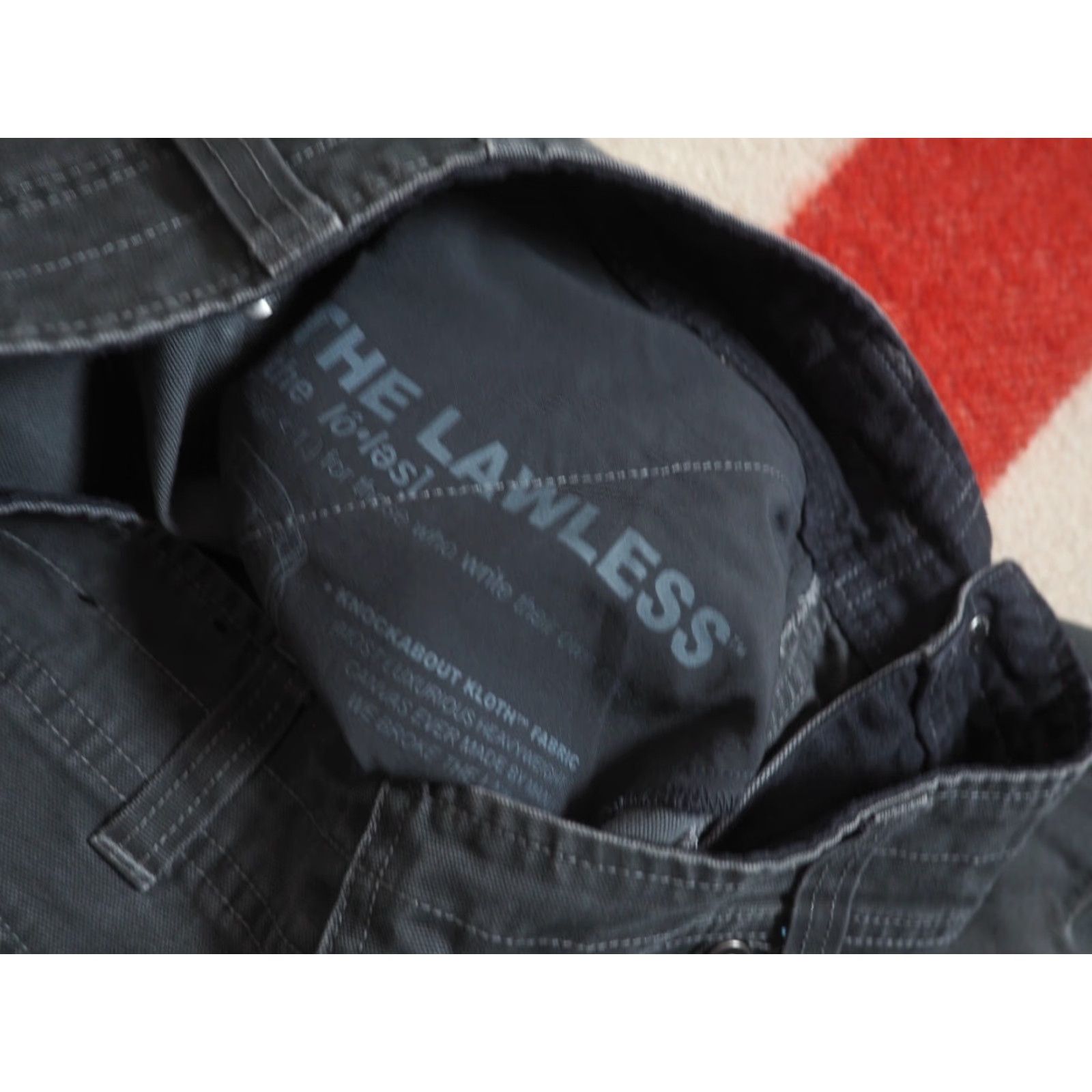 Logo 7 Kuhl Lawless Faded Gray Canvas Outdoor Hiking 31x30 Logo Work Pants Mens Size US 31 - 5 Thumbnail