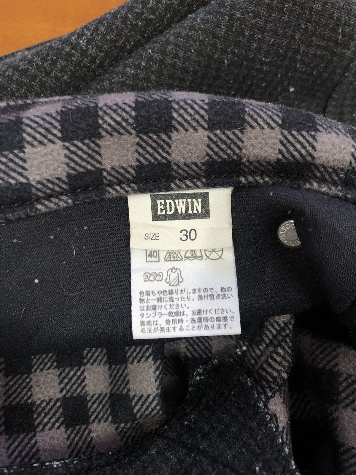 Edwin Edwin Wild Fire Checkered Jeans Size US 30 / EU 46 - 5 Thumbnail