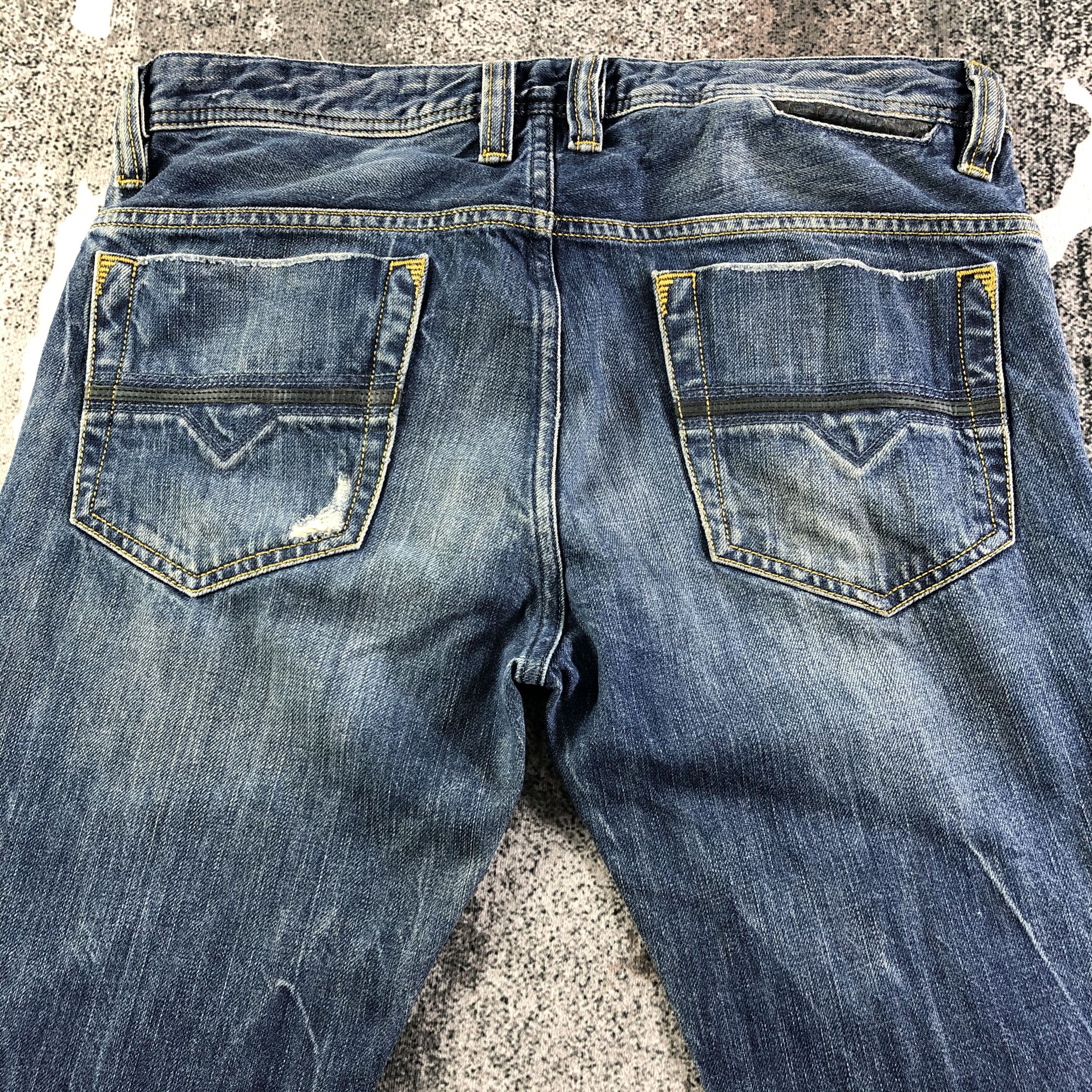 Diesel Diesel Safado Jeans Ripped Denim KJ2407 Size US 29 - 4 Thumbnail