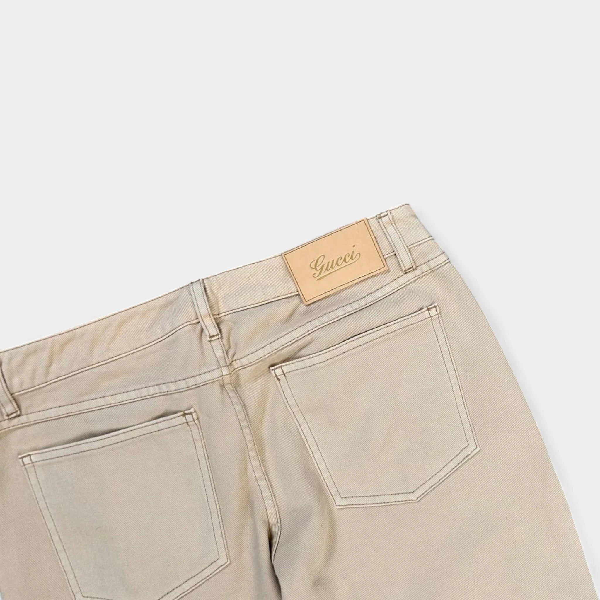 Gucci Gucci 2000's Flared Distressed Pants Size US 30 / EU 46 - 5 Thumbnail