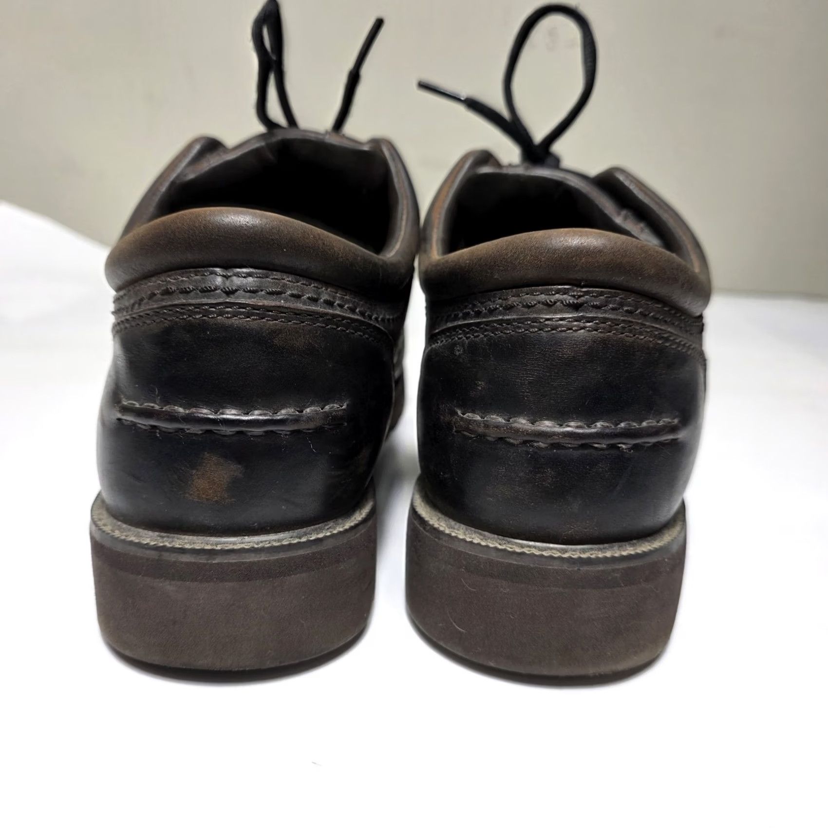 Vintage Cabela's Low Top Boots Moc Toe Oxford Shoes - Size 9 M - Vibram Sole - Leather Brown Boot Mens Size US M / EU 48-50 / 2 - 7 Thumbnail
