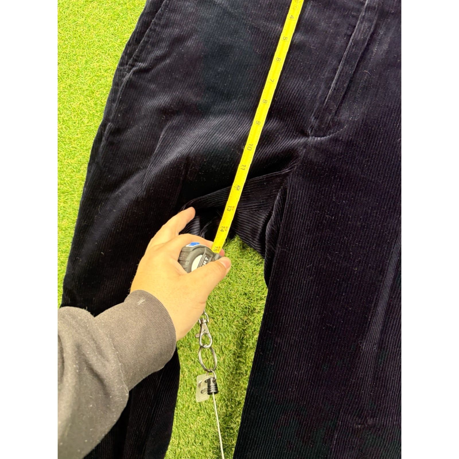 Orvis Orvis Pants Mens 38 Black Corduroy Straight Leg Brisbane Moss Classic Fit Gorp Size US 38 / EU 54 - 7 Thumbnail