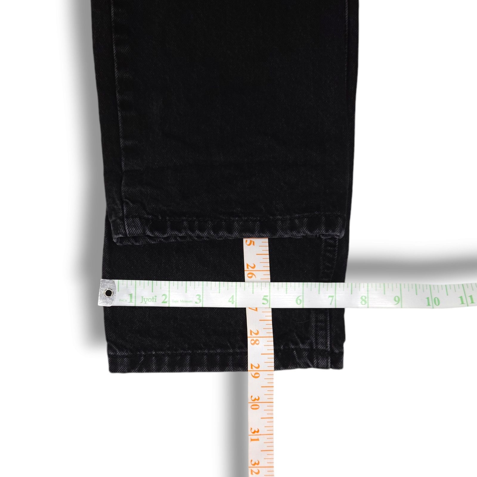 Asos EUC ASOS 100% Cotton Button Fly Straight Jeans Sz. 28x29 Size 28" / US 6 / IT 42 - 8 Thumbnail