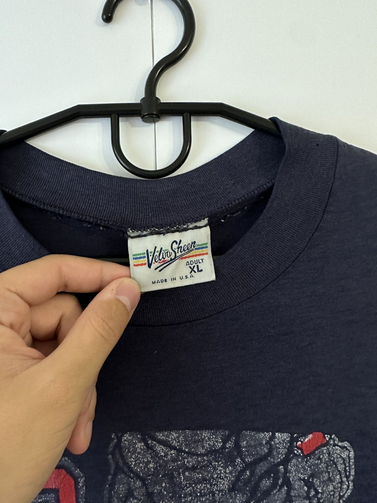 MLB × Vintage Atlanta Braves MLB Vintage 80's Rare Tee Shirt Made in USA Size US XL / EU 56 / 4 - 8 Thumbnail