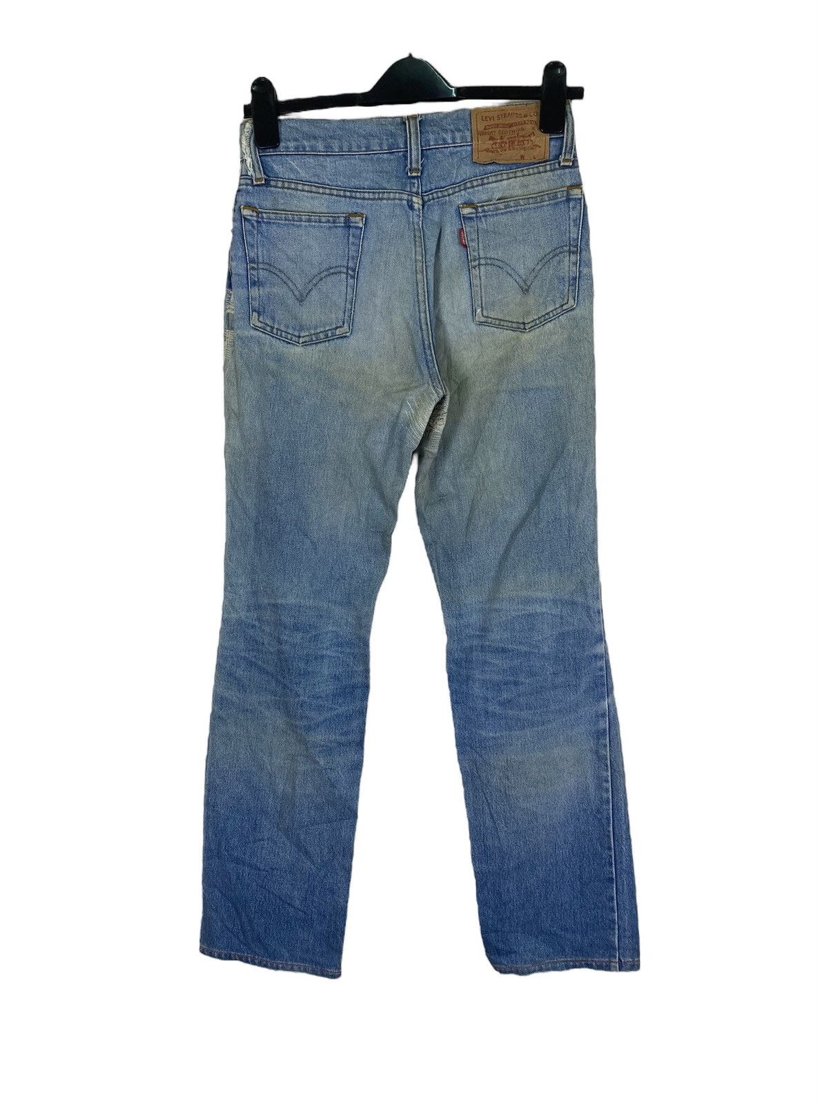Levi's × Levi's Vintage Clothing × Vintage Vintage Distressed Levis 517 Talon Zip Bootcut Jeans Size US 28 / EU 44 - 8 Thumbnail