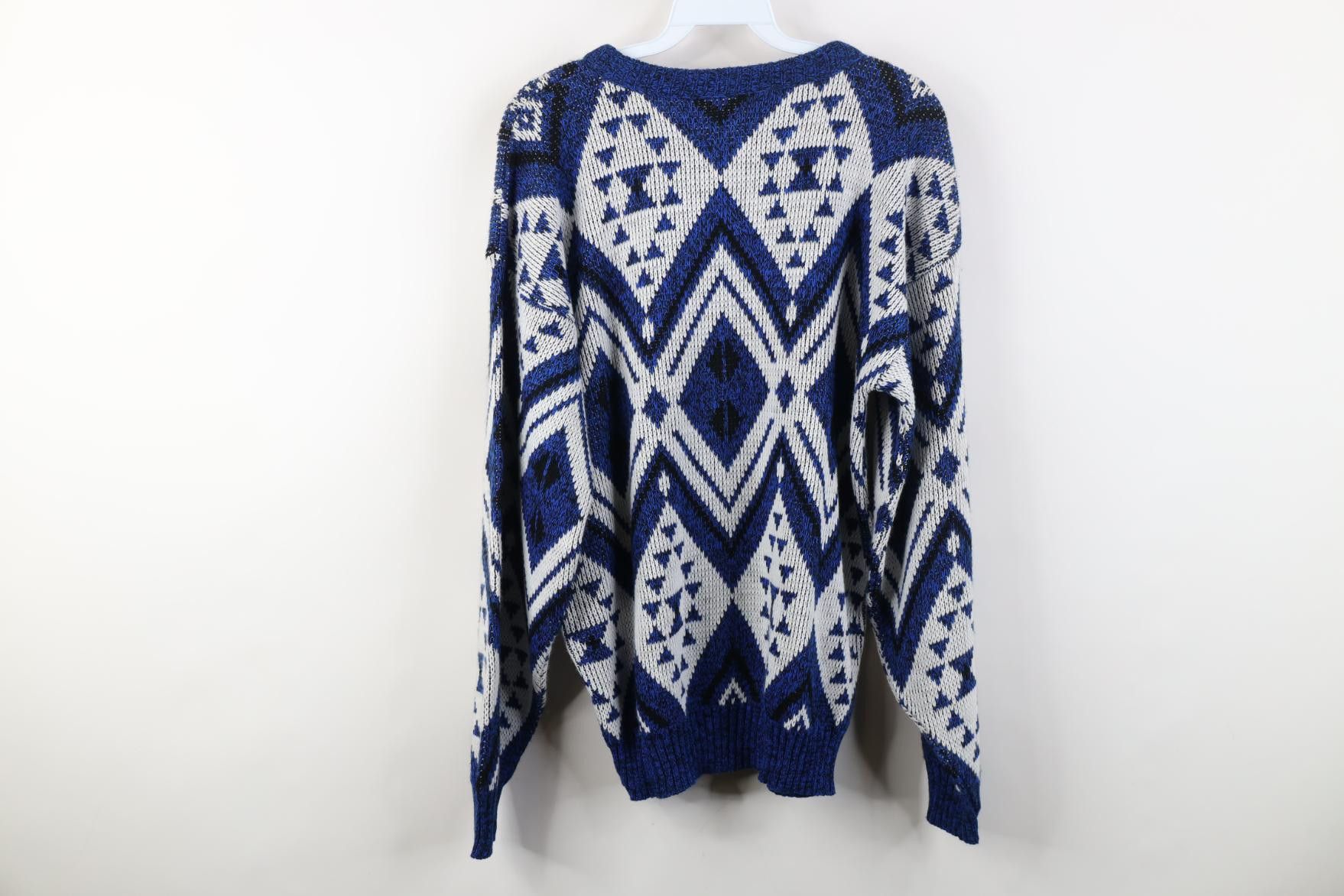 Vintage Deadstock Vintage 90s Coogi Style Knit Crewneck Sweater USA Size M / US 6-8 / IT 42-44 - 9 Thumbnail