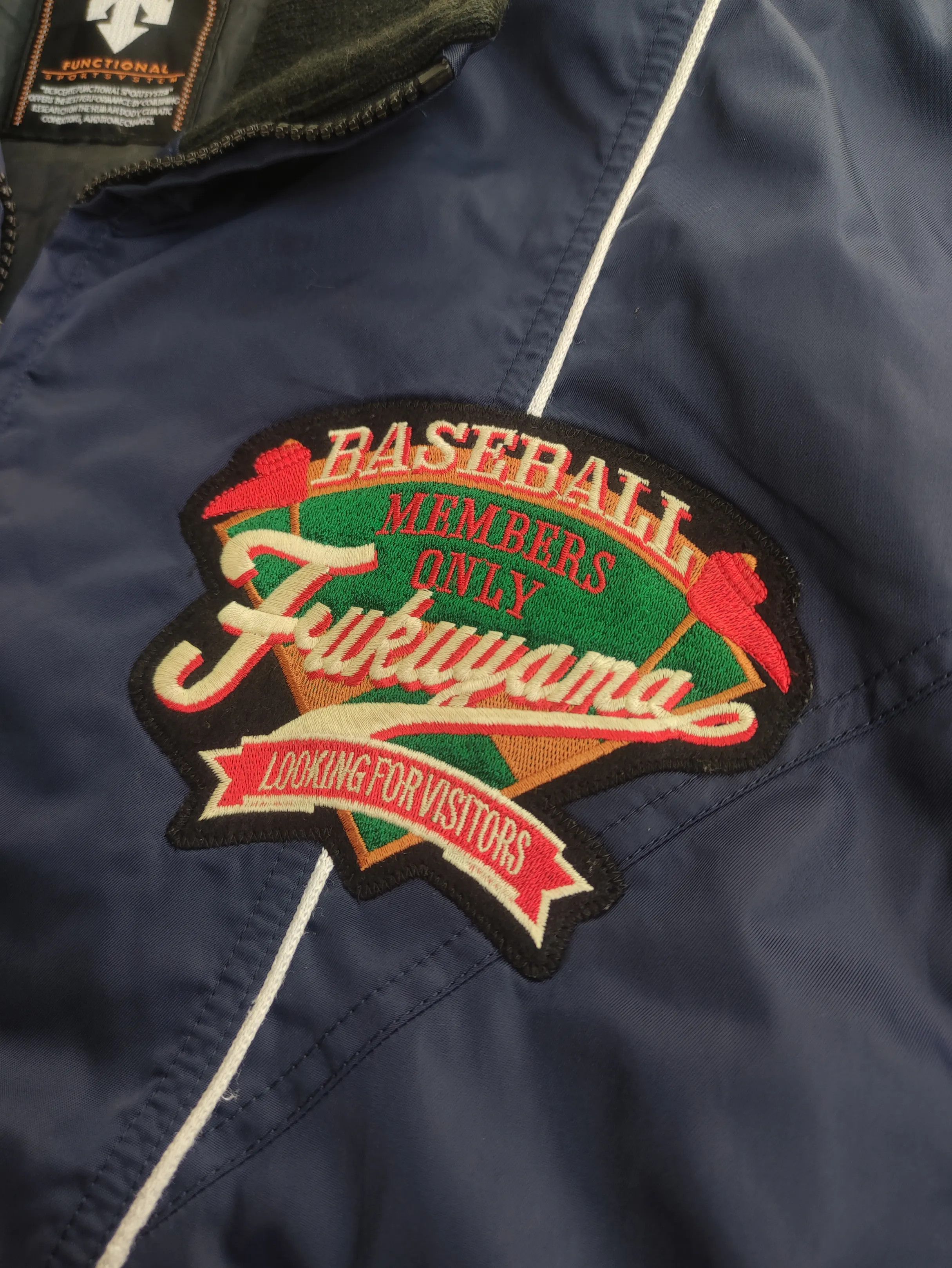 Descente Vintage 80s Descente Fukuyama Baseball Jacket J003 Size US XL / EU 56 / 4 - 7 Thumbnail