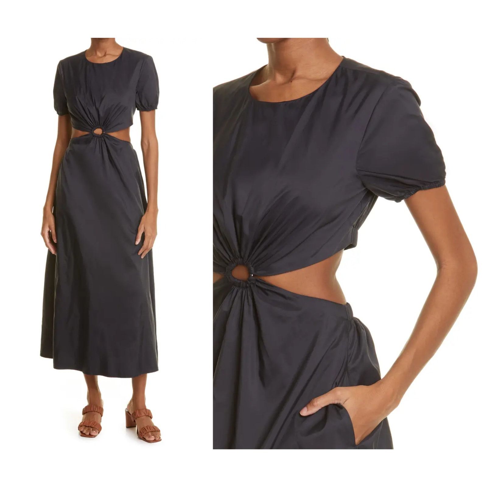 Staud STAUD Calypso Cutout Maxi Dress Size Large Size L / US 10 / IT 46 - 13 Thumbnail