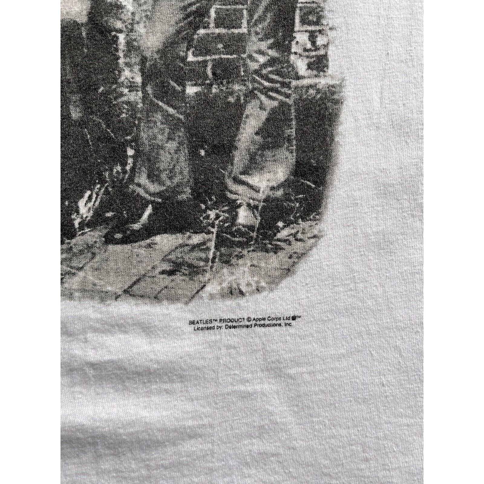 Band Tees VINTAGE THE BEATLES SINGLE STITCH AOP BAND TOUR T SHIRT SIZE Size US L / EU 52-54 / 3 - 5 Thumbnail