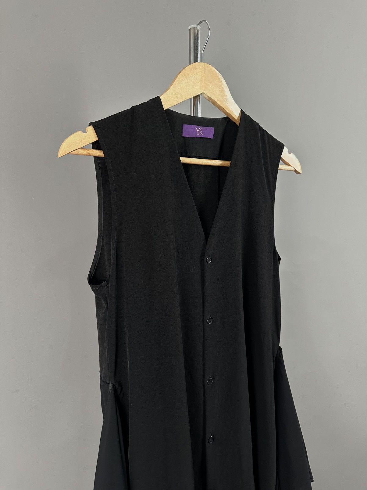 Y's × Yohji Yamamoto Y’s - Yohji Yamamoto Purple Label - Two way function dress Size XS / US 0-2 / IT 36-38 - 15 Thumbnail
