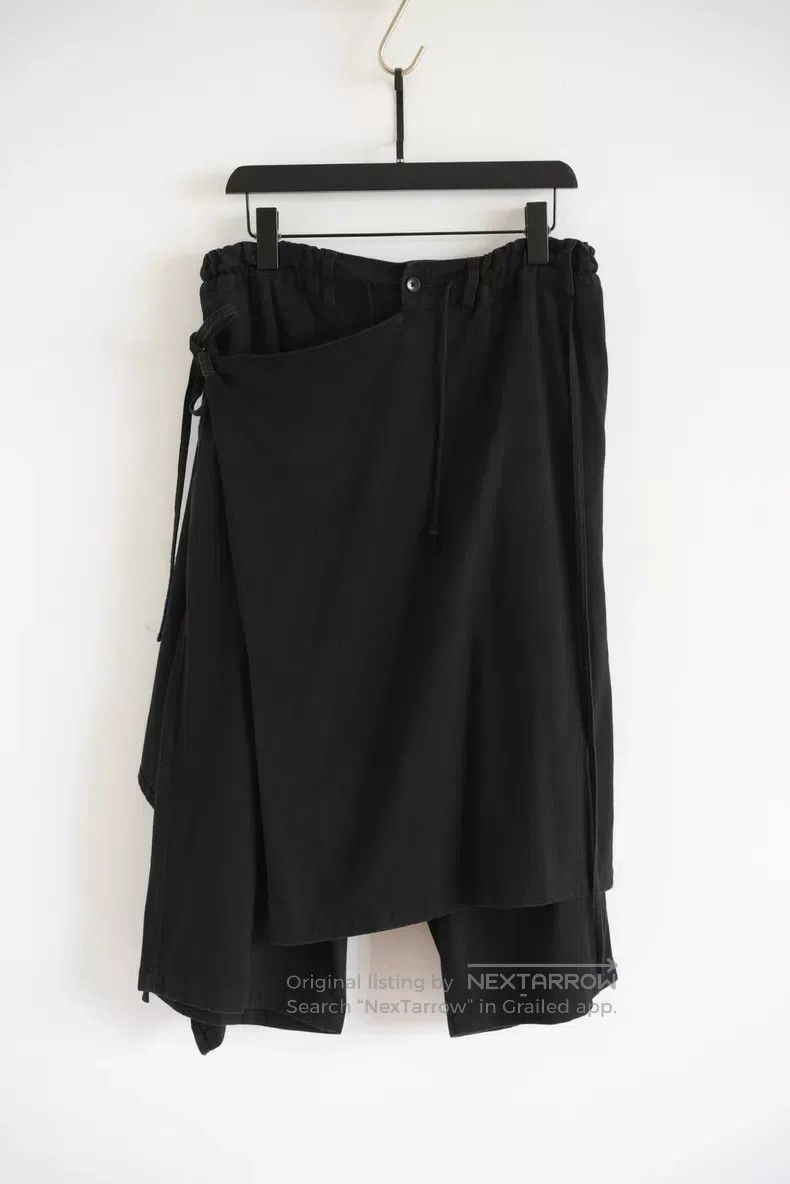 Yohji Yamamoto Yohji Yamamoto size 3 20ss asymmetric panel culottes pants Size US 30 / EU 46 - 1 Thumbnail