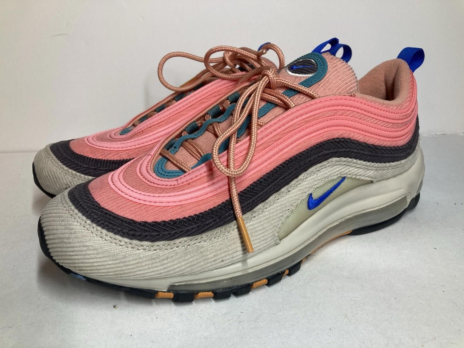 Nike Men’s Size 10 Nike Air Max 97 Corduroy Pack Pink 2019 Size US 10 / EU 43 - 1 Thumbnail