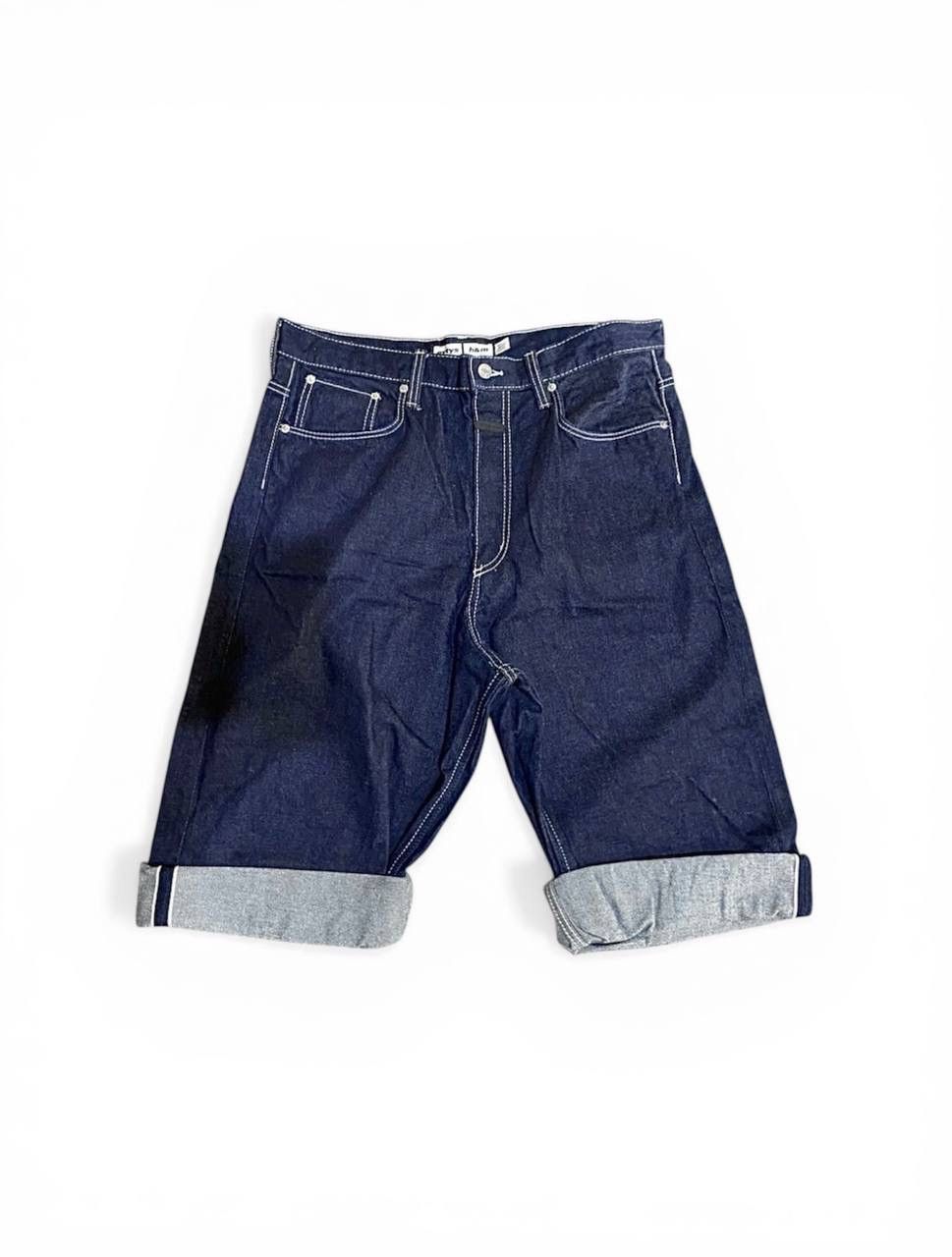 Eytys x H&M Red Selvedge Denim Shortened Jeans Shorts
