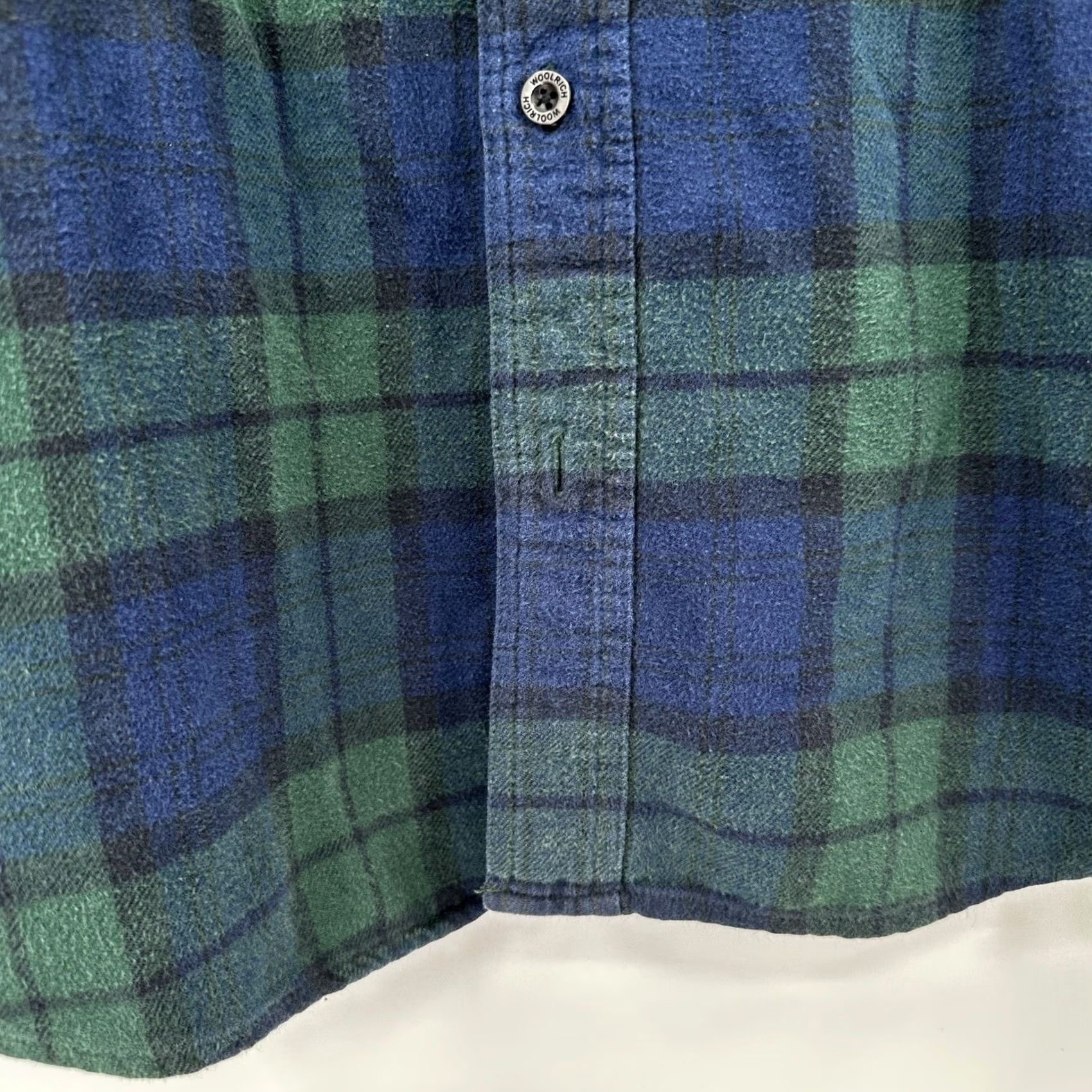 Vintage Woolrich Plaid Flannel Button Down Shirt Men XL Outdoor Woolrich Trout Run Button-Up Long Sleeve Casual Breathable Pockets Fall Winter Size US XL / EU 56 / 4 - 7 Thumbnail