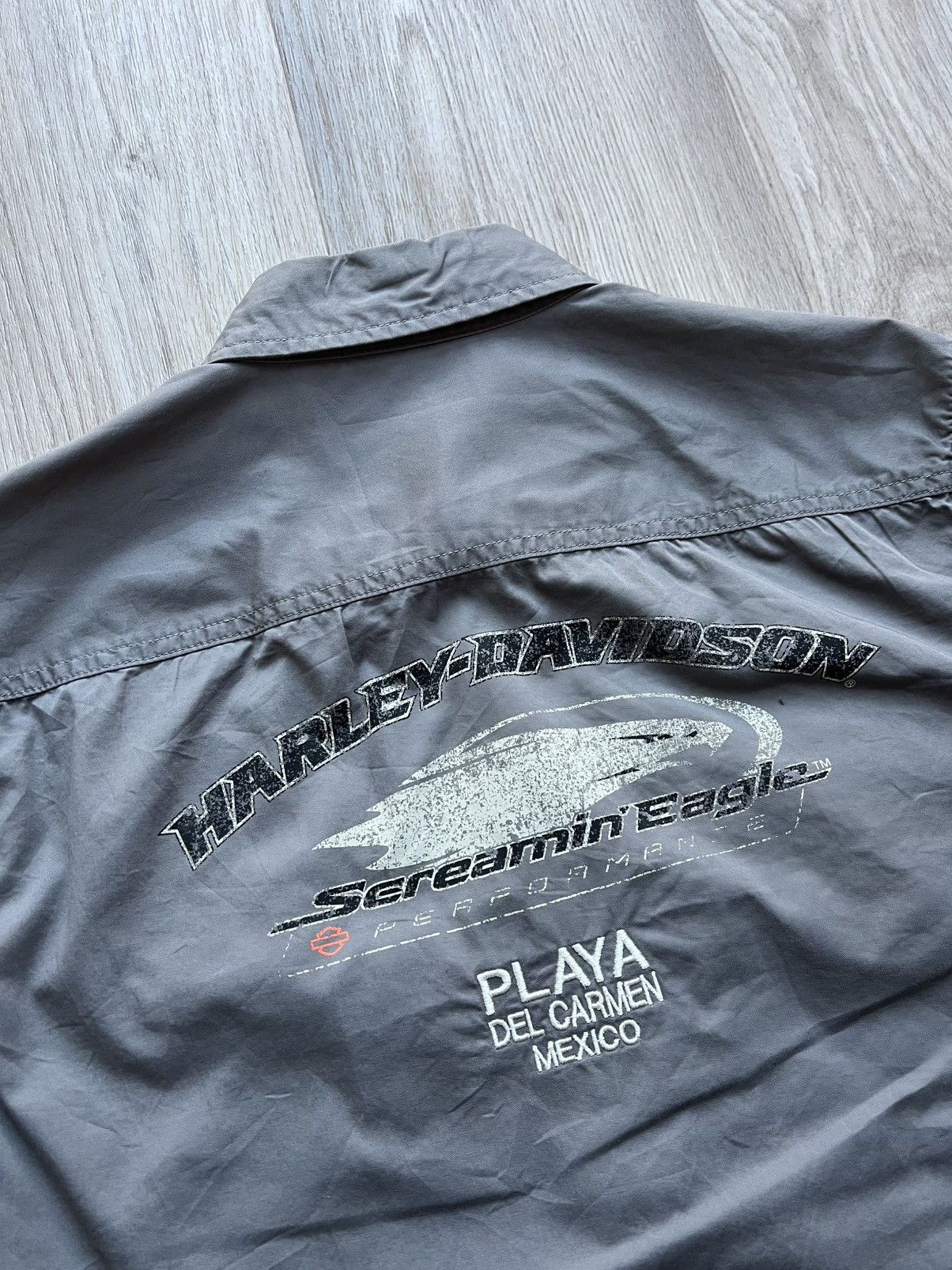 Harley Davidson Harley Davidson Gray Motorcycles Vest Big Logo Size US M / EU 48-50 / 2 - 10 Thumbnail
