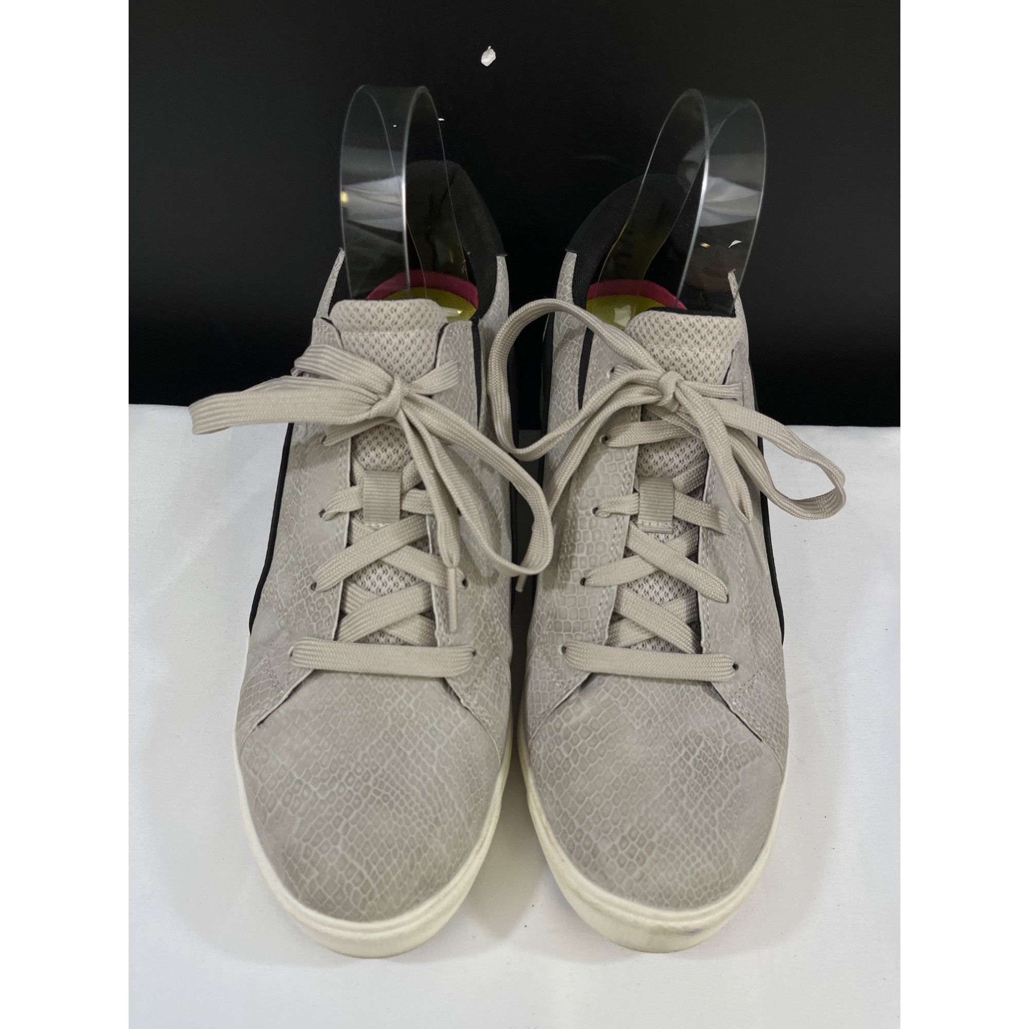 Other Ryka Viv Women's Grey Casual Leather Sneakers Size 9.5 SKU 6 Size US 9.5 / IT 39.5 - 2 Thumbnail