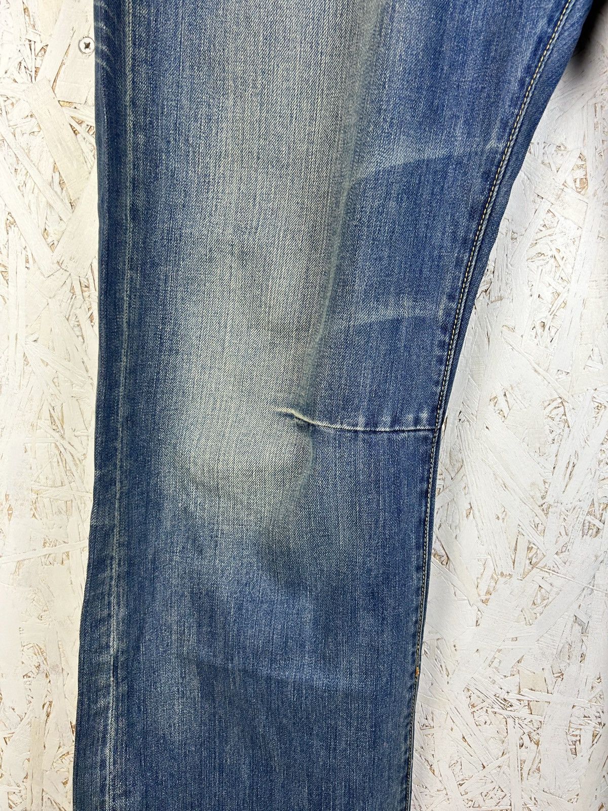 Christian Audigier Vintage Ed Hardy By Audigier Skull Pocket Y2K Denim Jeans 38 Size US 38 / EU 54 - 5 Thumbnail