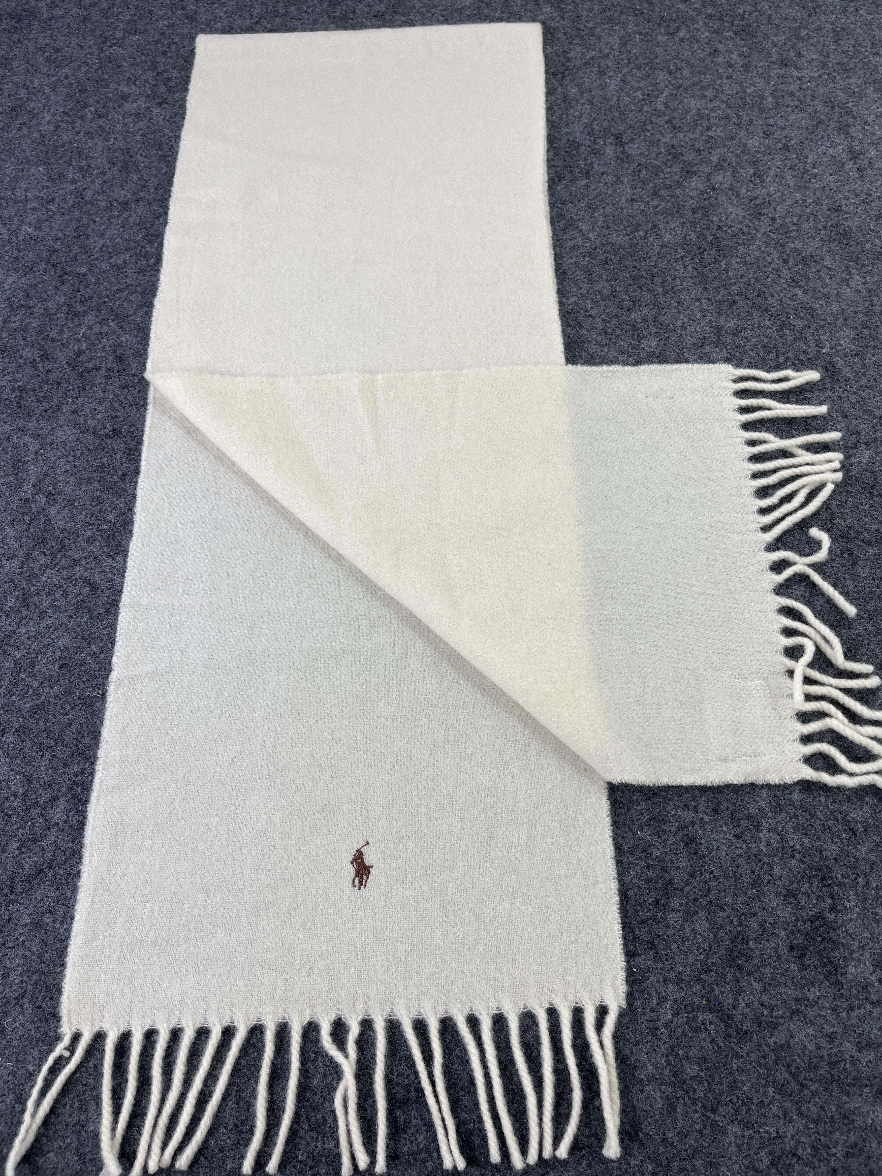 Ralph Lauren × Vintage Ralph Lauren Scarf / Muffler / Neckwear T047 Size ONE SIZE - 3 Thumbnail