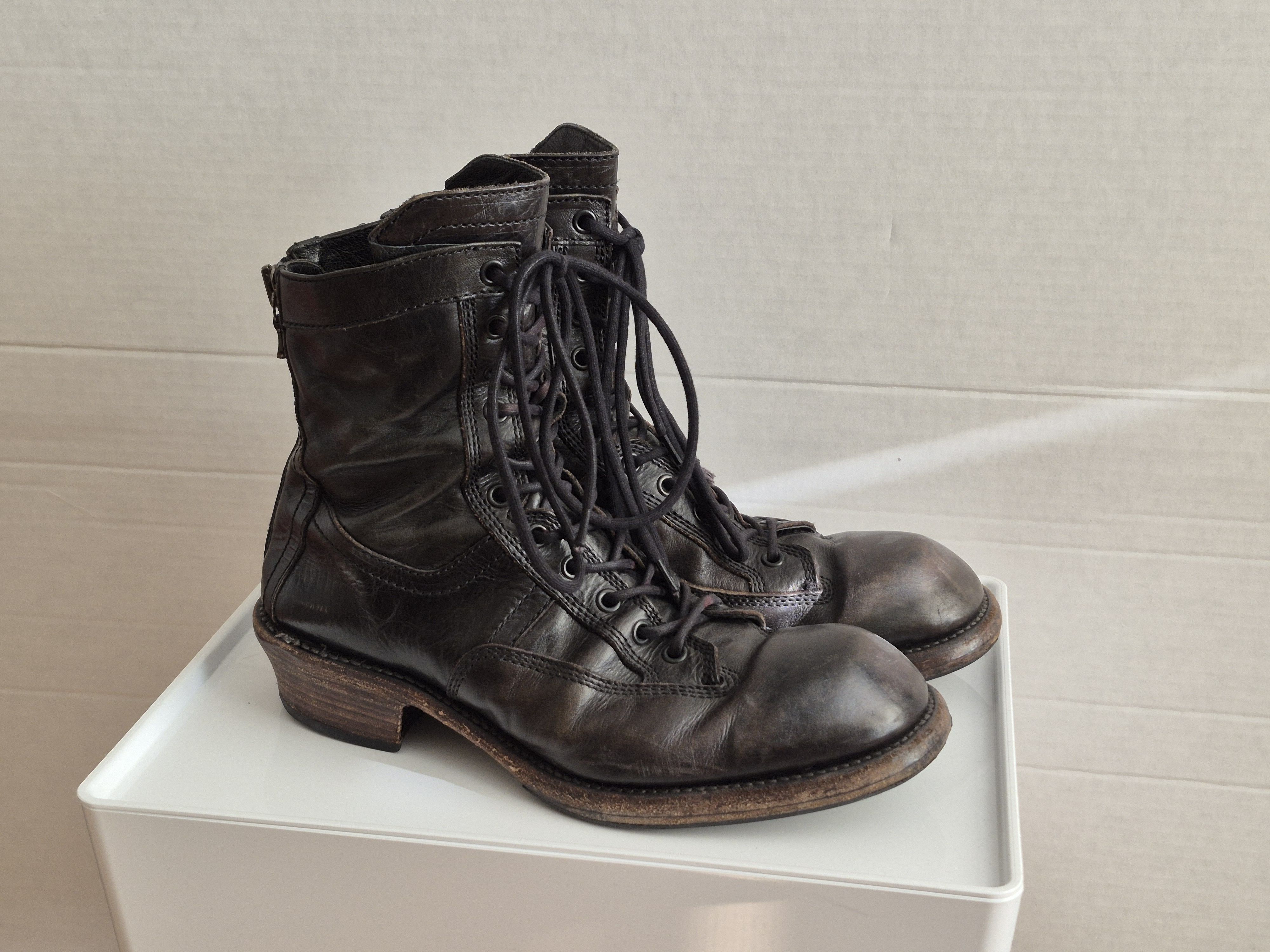 Julius Back zip boots | Grailed